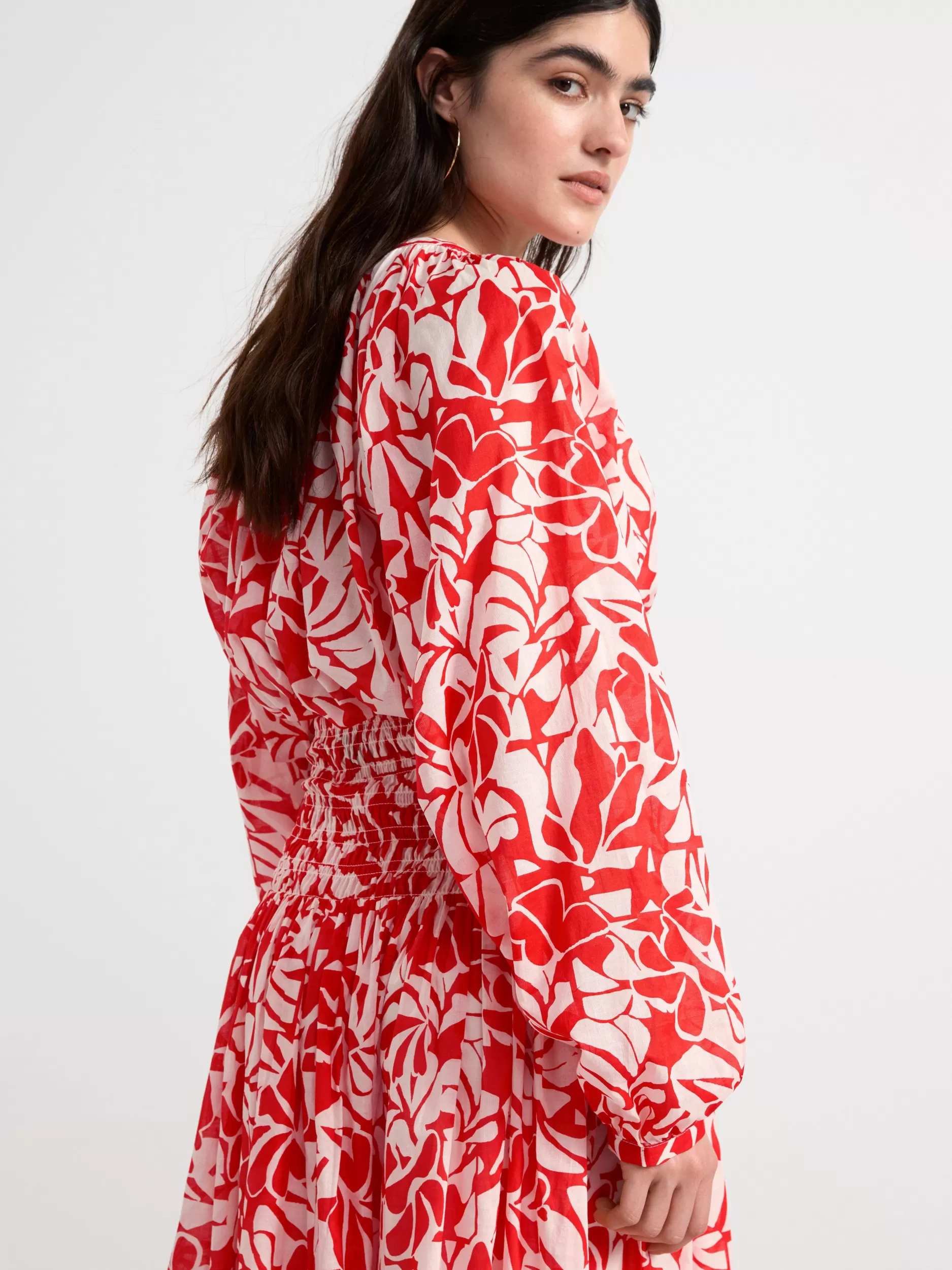 Lindex Bluser & Skjorter<Langermet Bluse Red