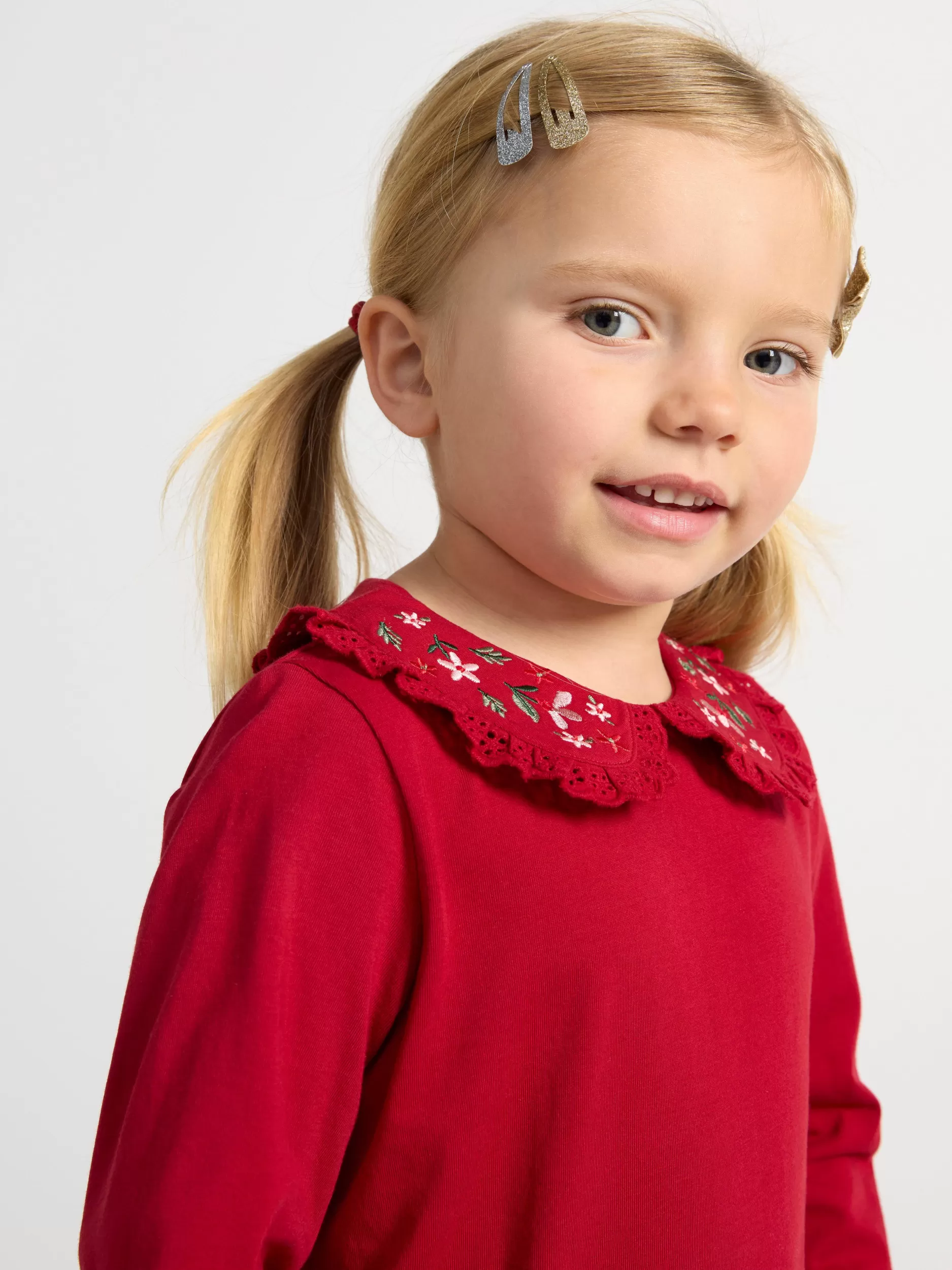 Lindex Topper & T-Skjorter<Langermet Overdel Dark Red