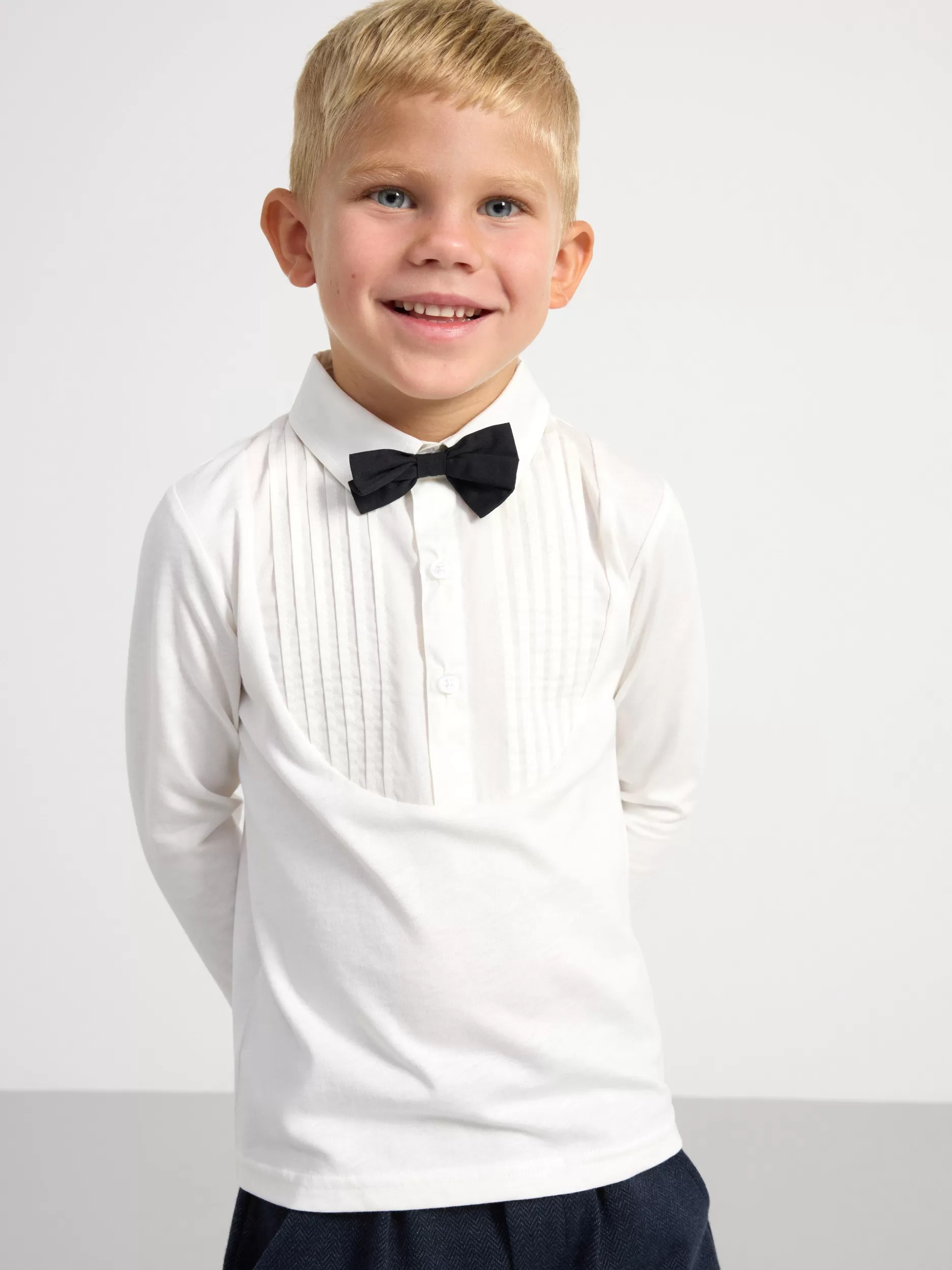 Lindex Topper & T-Skjorter<Langermet Smokingoverdel Light Dusty White
