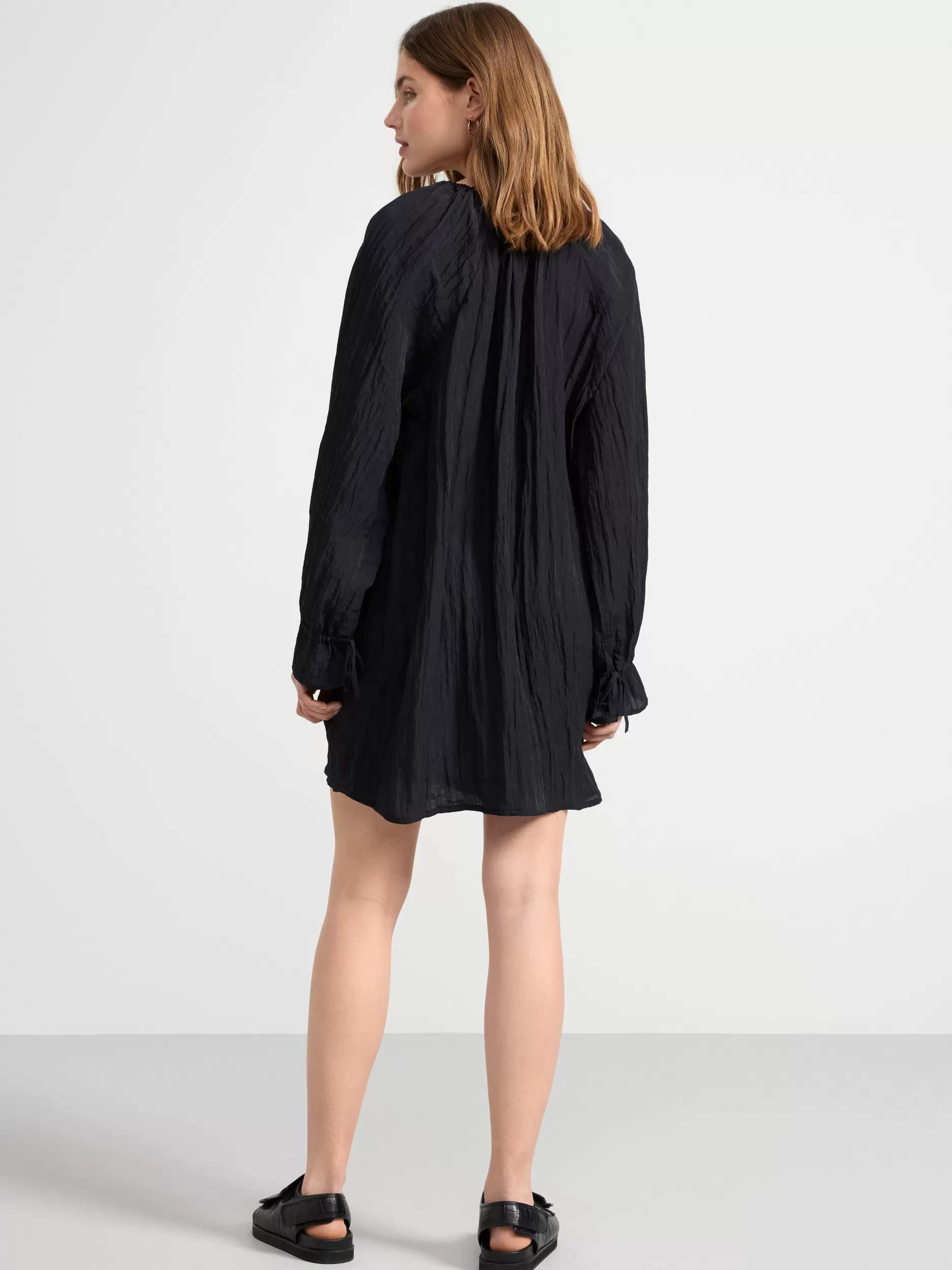 Lindex Bluser & Skjorter<Langermet Tunika Black