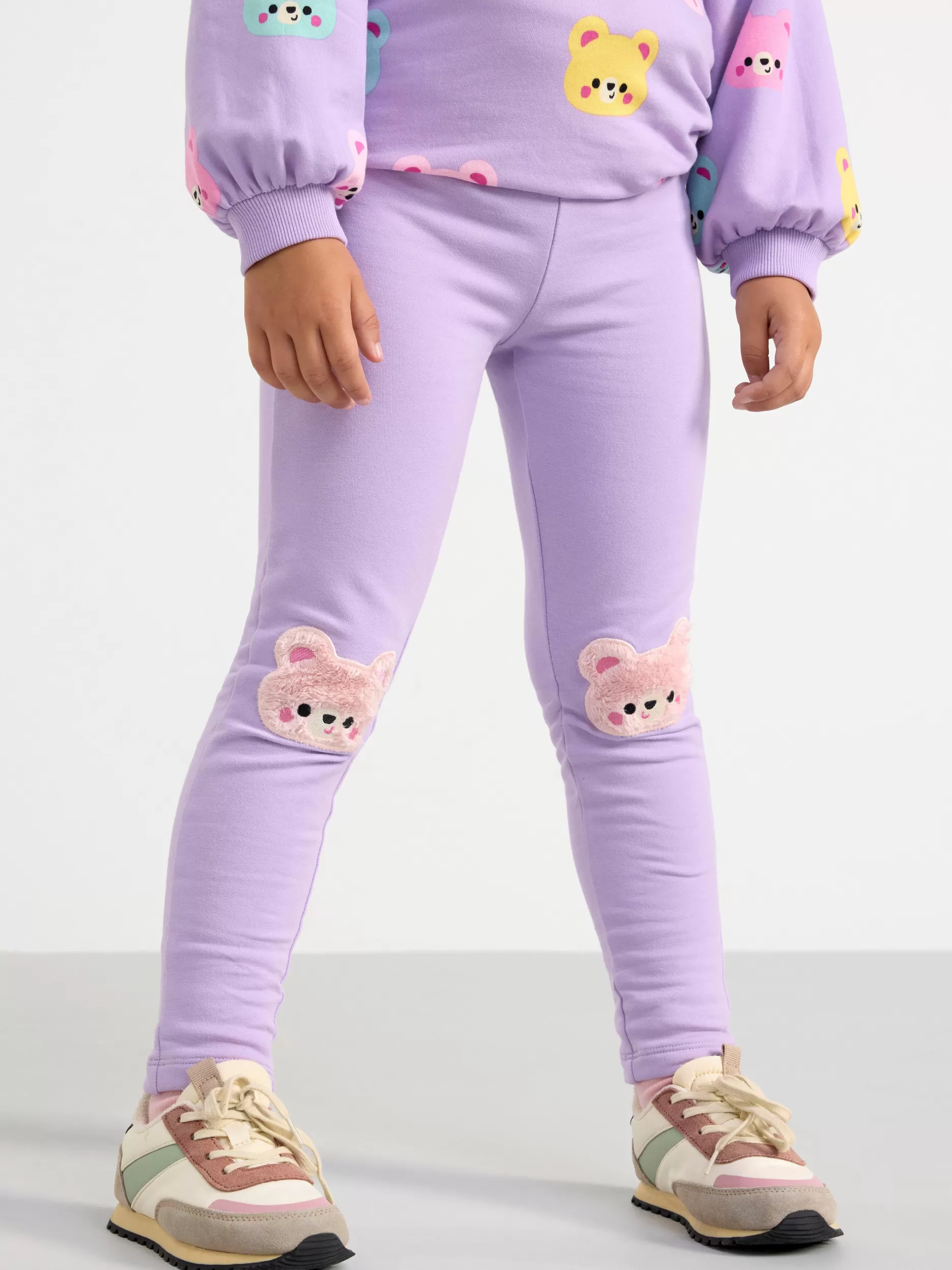 Lindex Bukser & Leggings<Leggings Med Applikasjoner Light Lilac