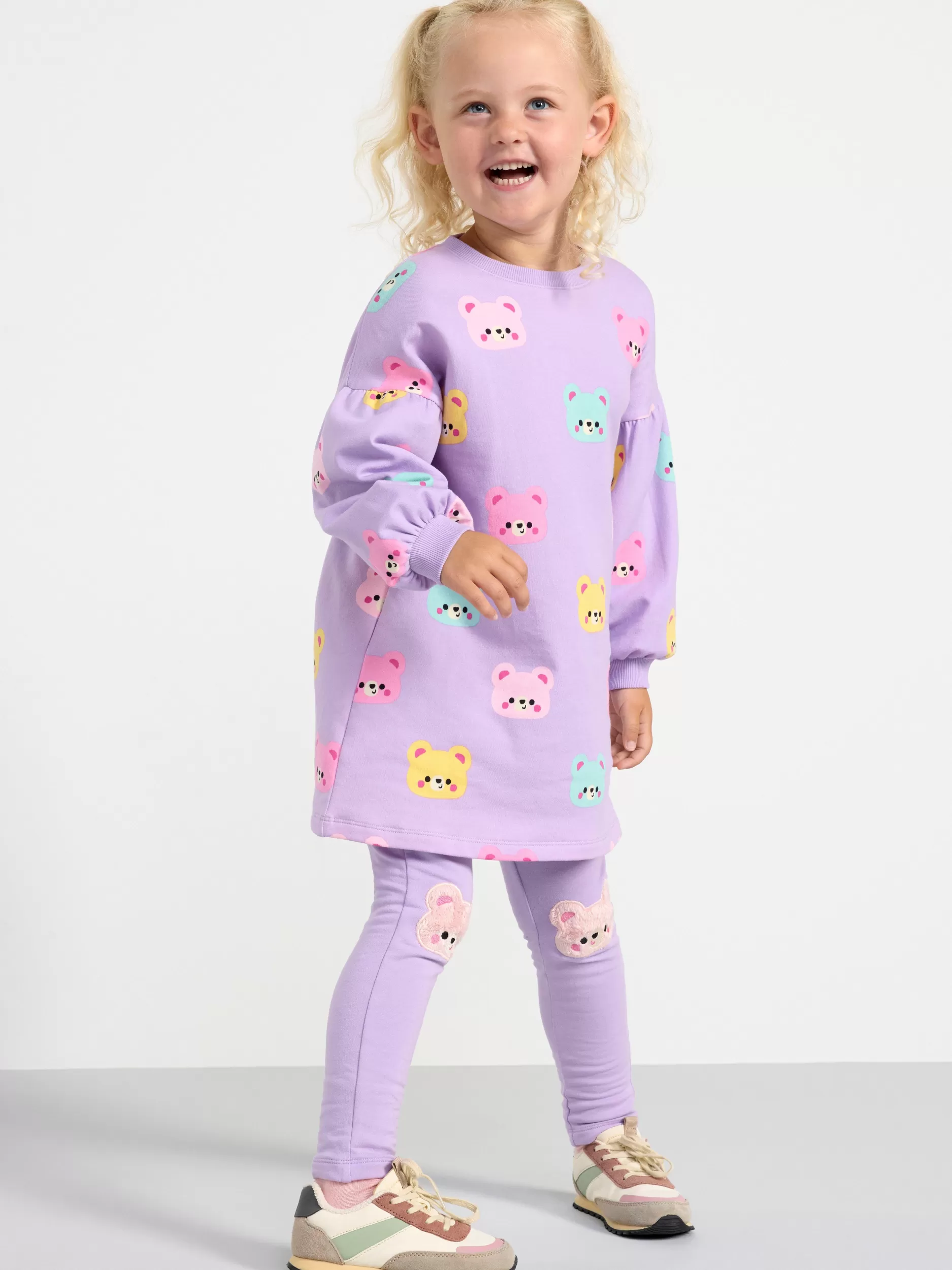 Lindex Bukser & Leggings<Leggings Med Applikasjoner Light Lilac