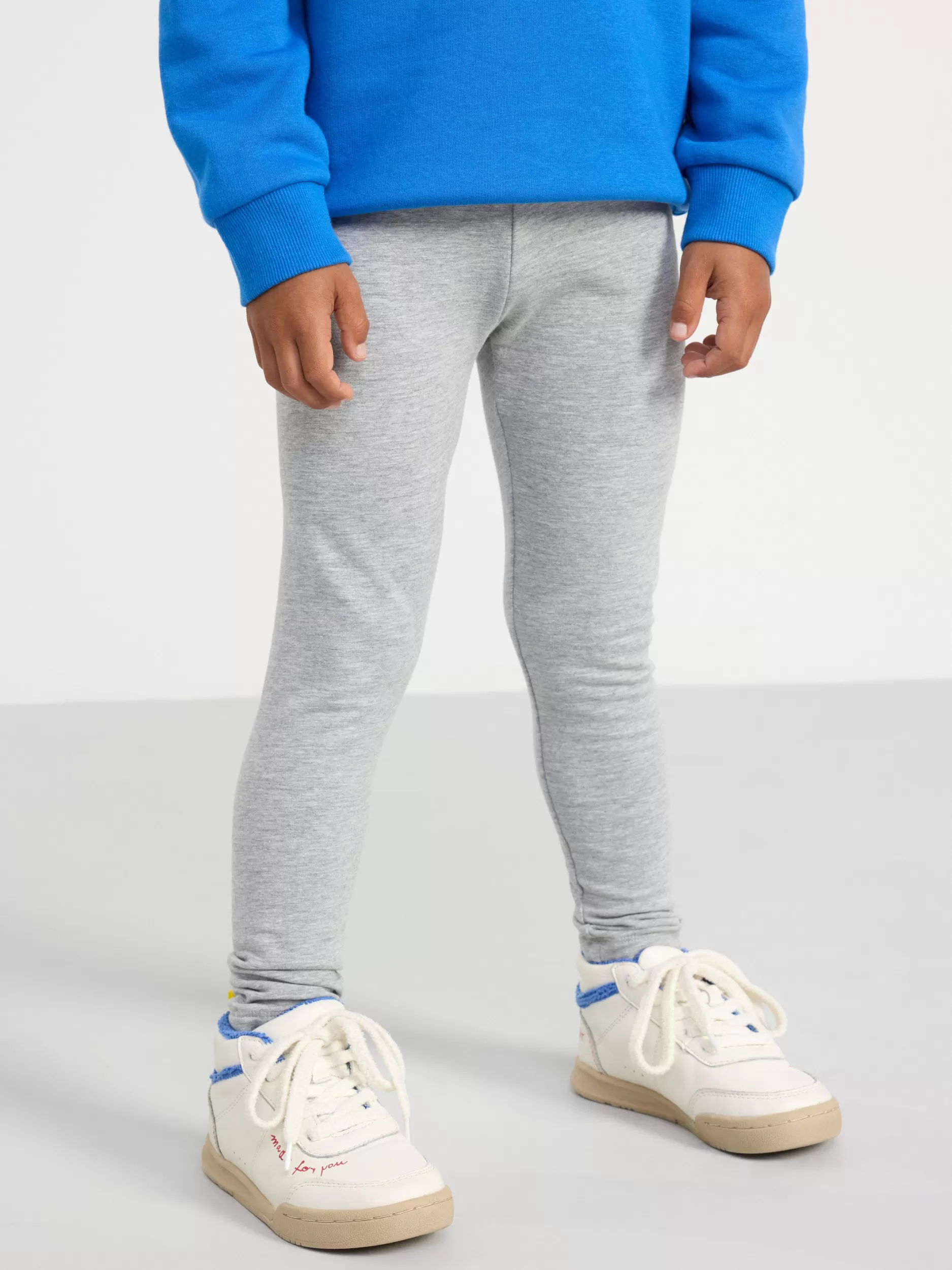 Lindex Basisplagg 3 For 2<Leggings Med Borstet Innside Grey Melange