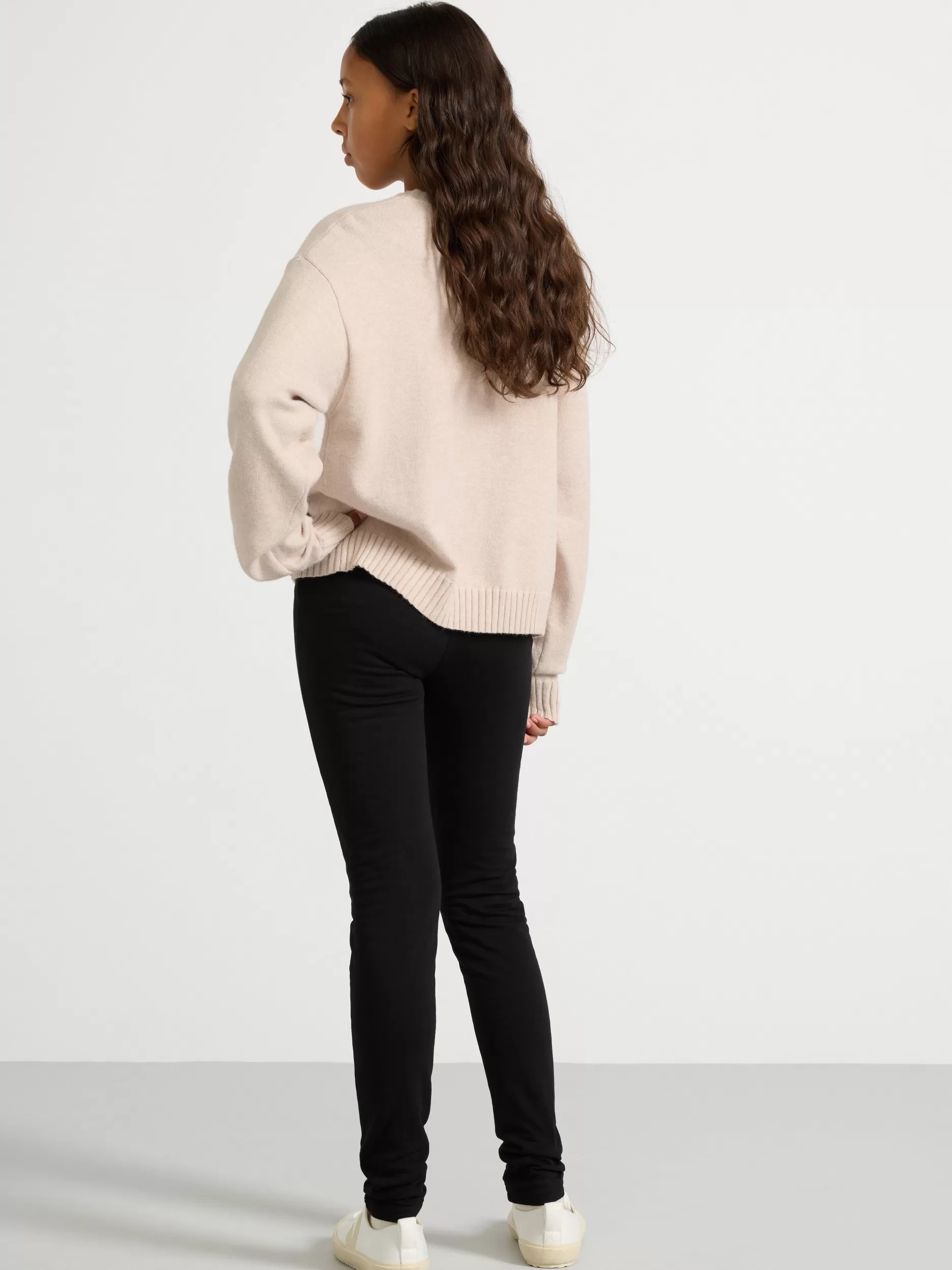 Lindex Bukser & Leggings<Leggings Med Borstet Innside Black