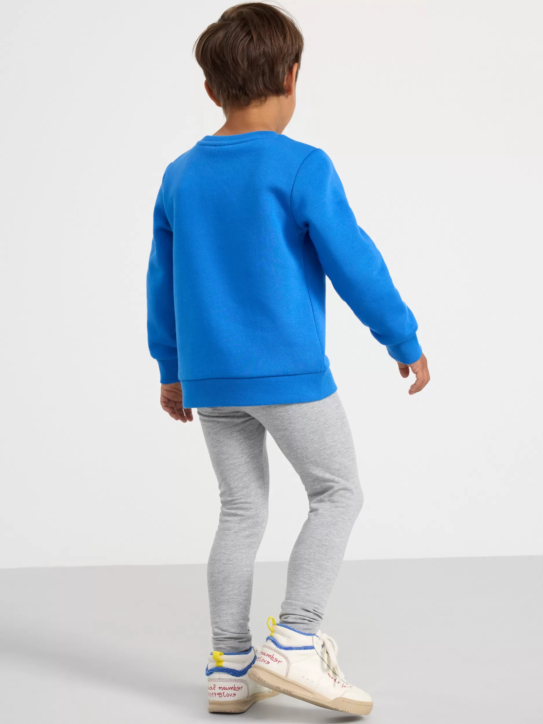 Lindex Basisplagg 3 For 2<Leggings Med Borstet Innside Grey Melange