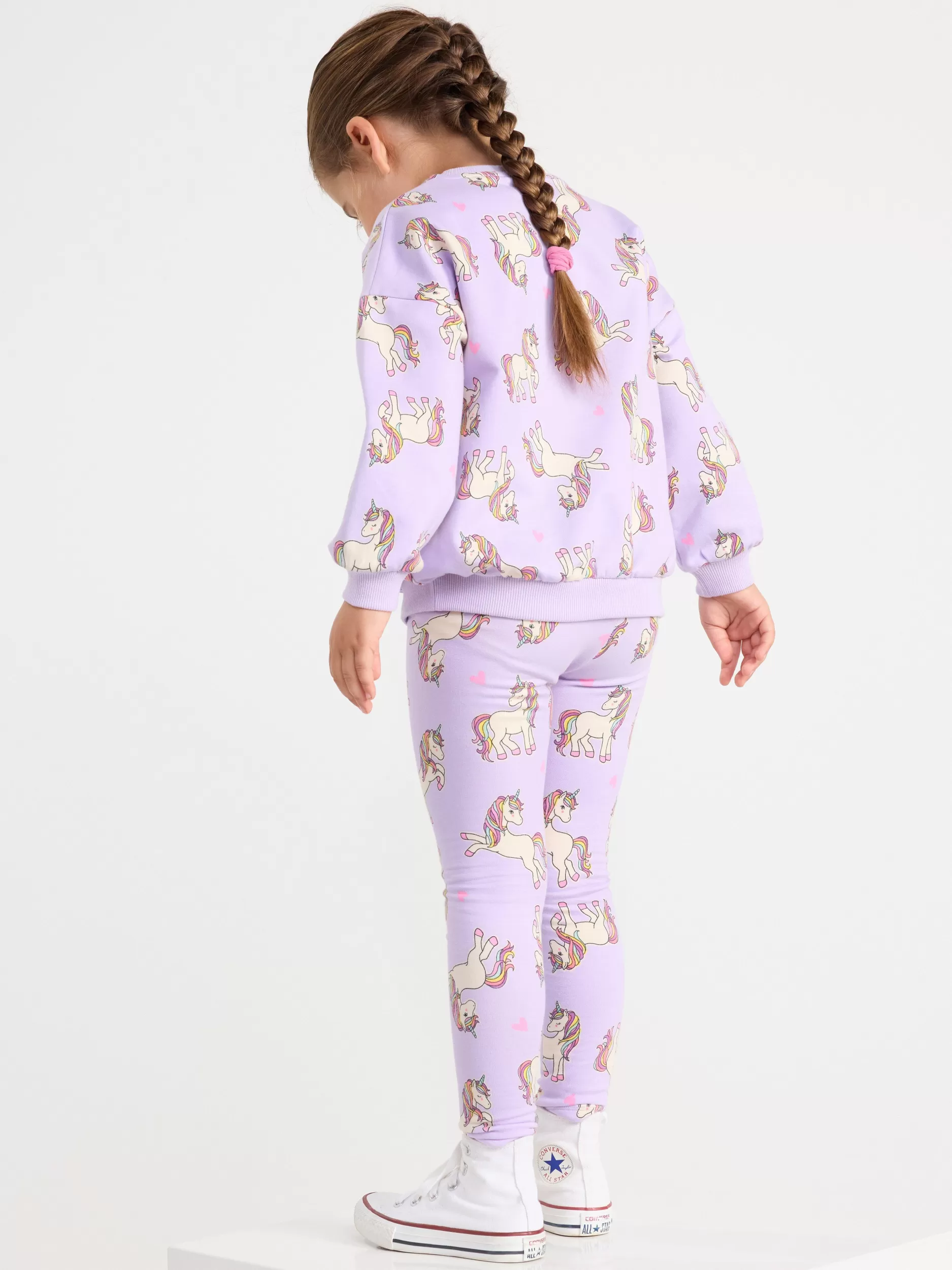 Lindex Bukser & Leggings<Leggings Med Enhjorninger Light Lilac