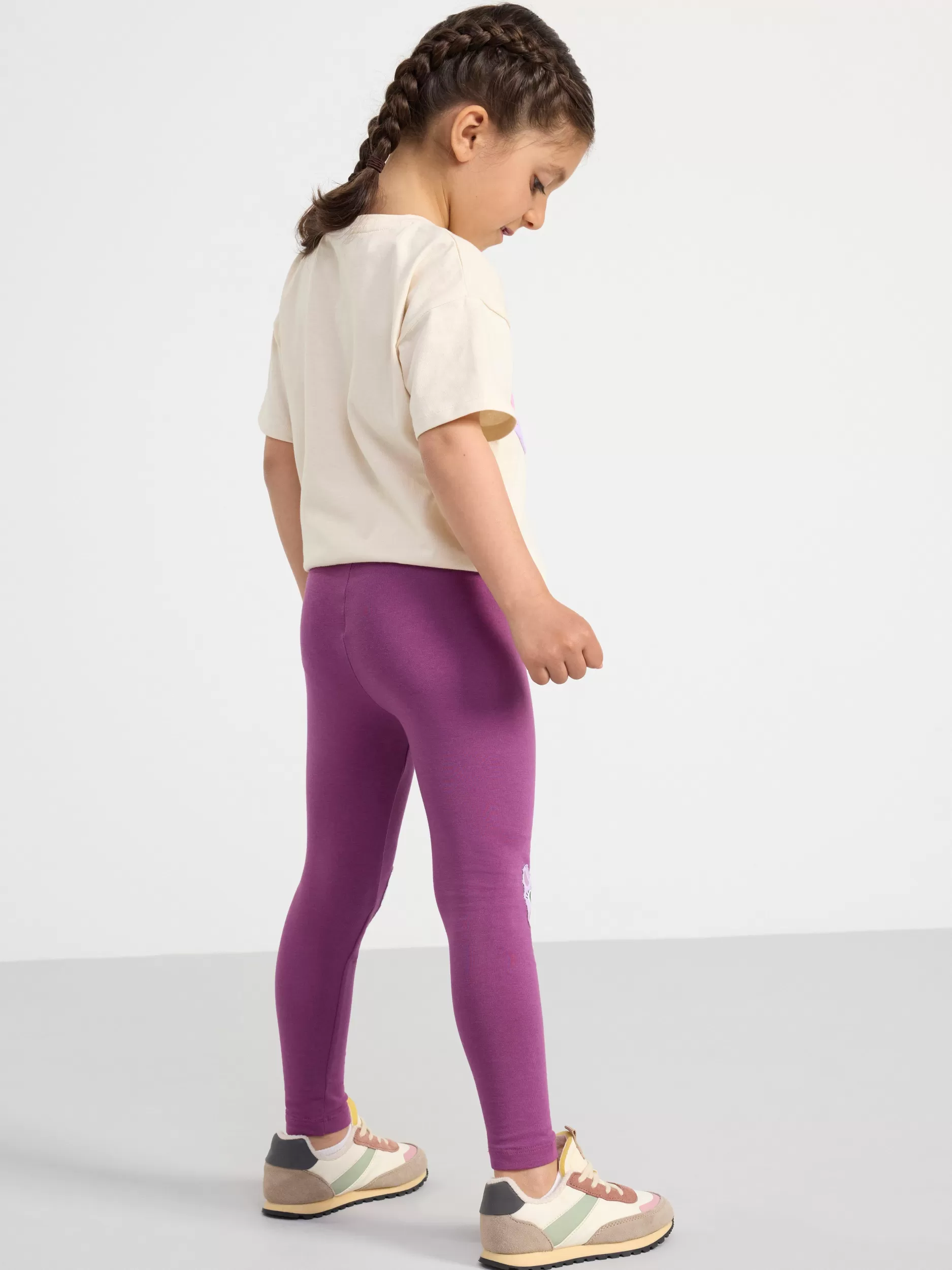 Lindex Bukser & Leggings<Leggings Med Katter Lilac
