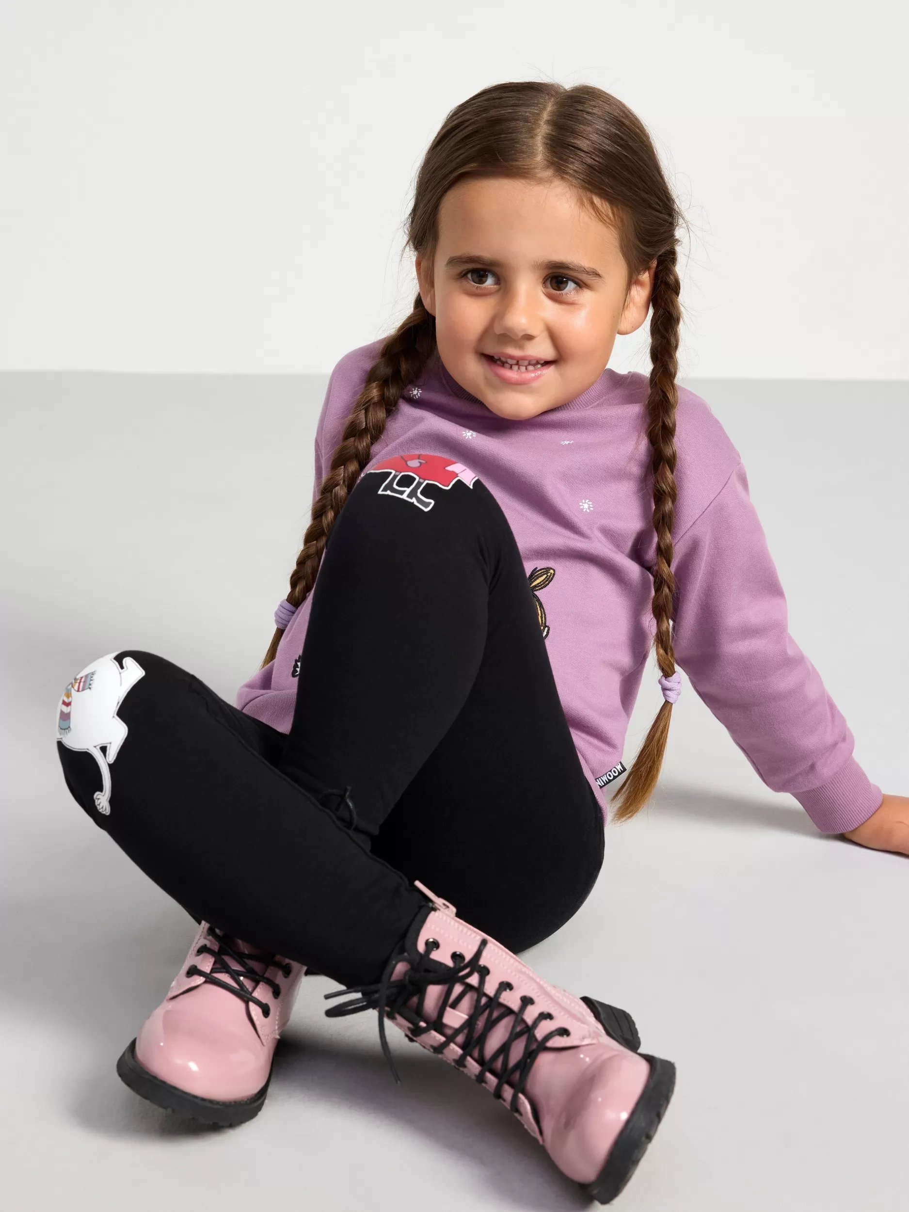 Lindex Bukser & Leggings<Leggings Med Mummi-Trykk Black
