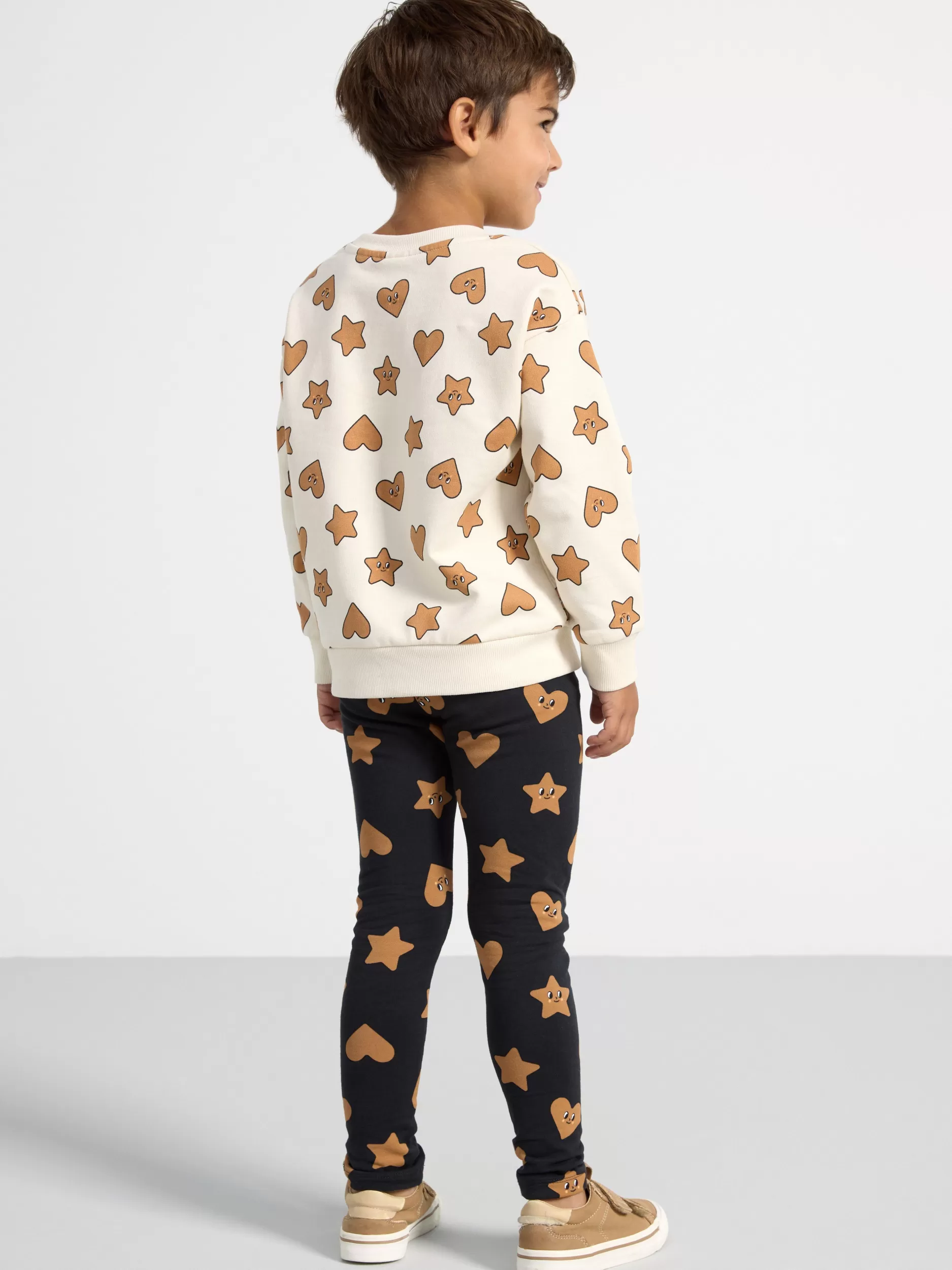 Lindex Bukser & Leggings<Leggings Med Pepperkakemonster Off Black