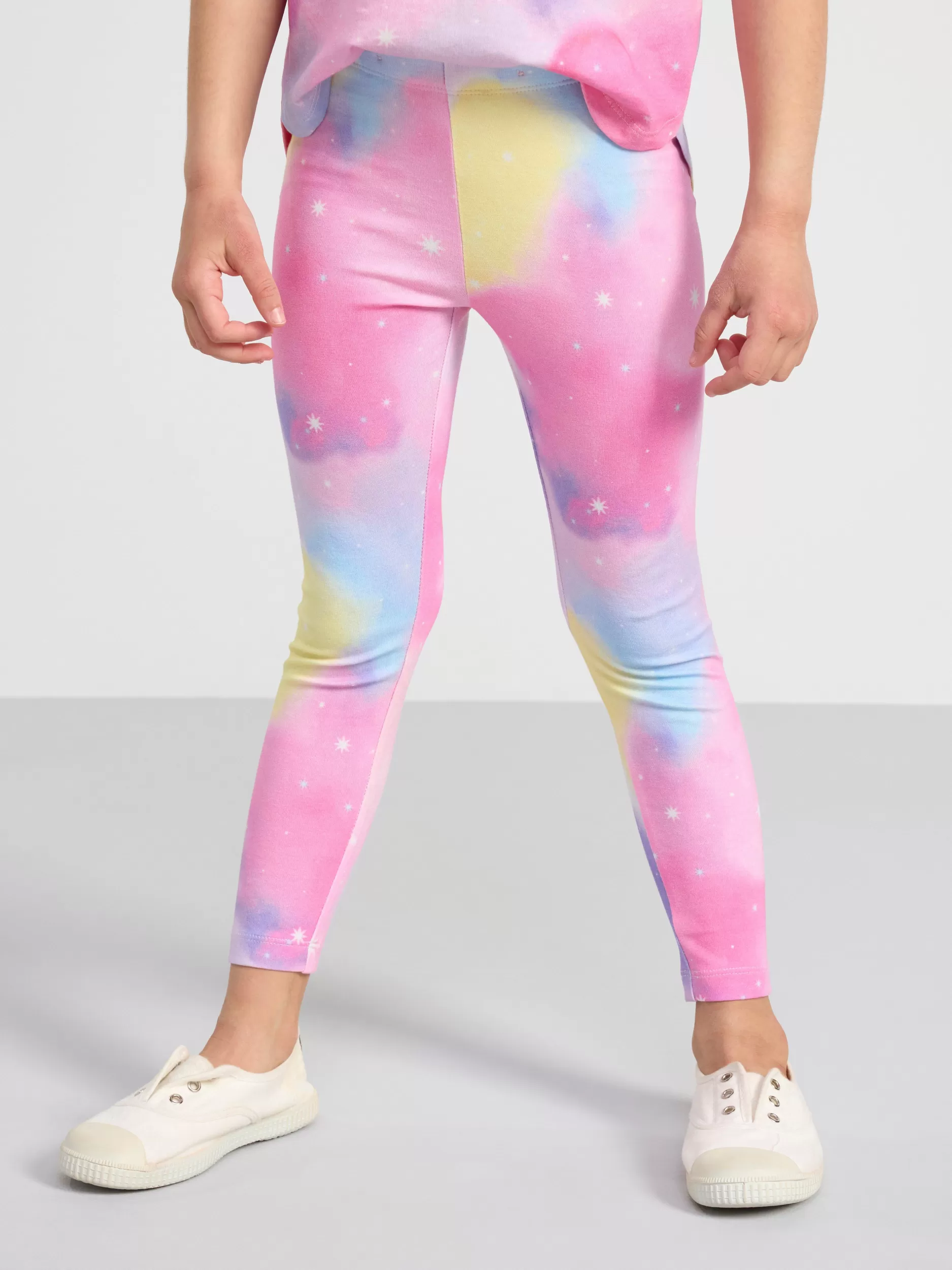 Lindex Bukser & Leggings<Leggings Med Regnbuefarger Light Pink