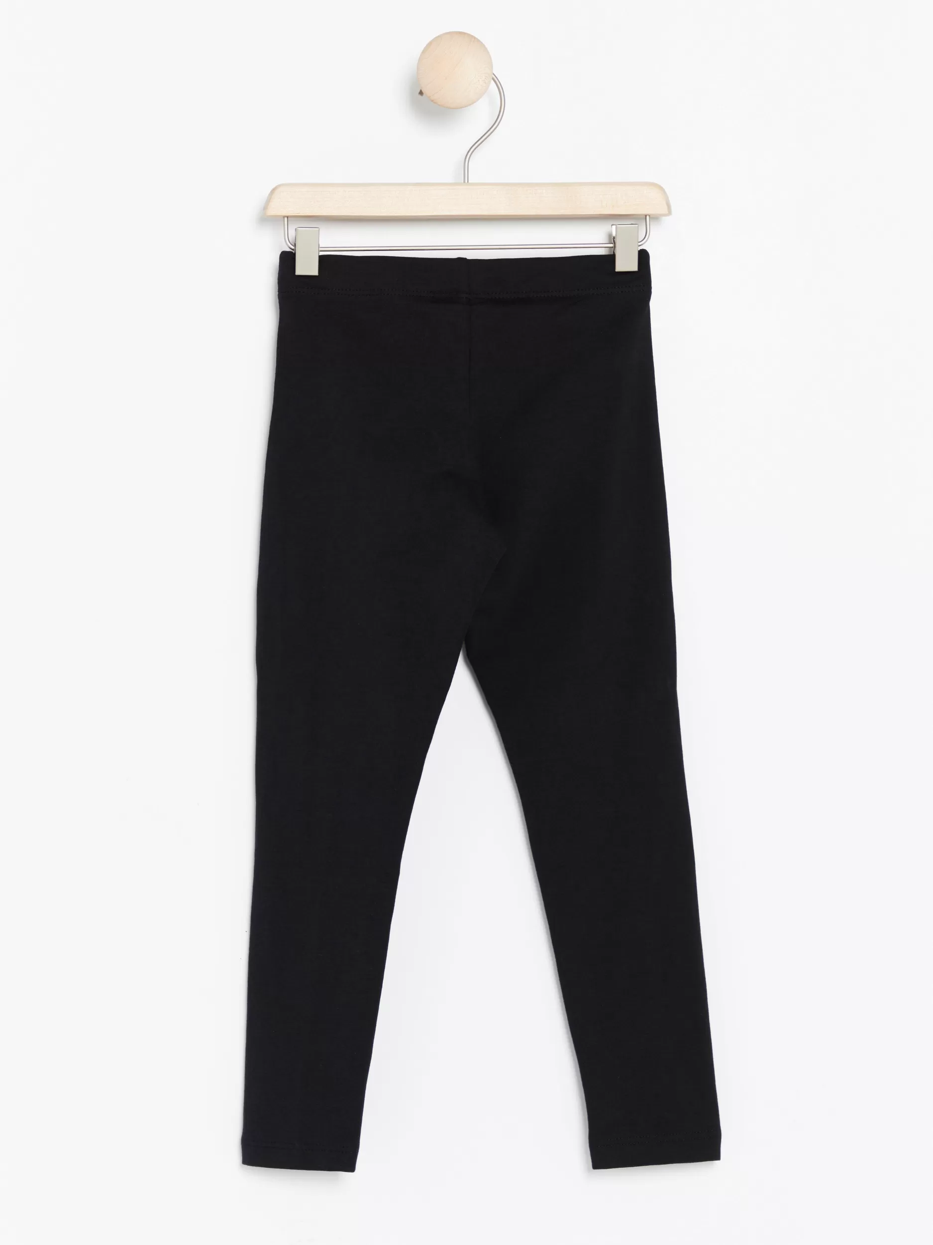 Lindex Bukser & Leggings<Leggings Med Rysjer Pa Knaerne Black
