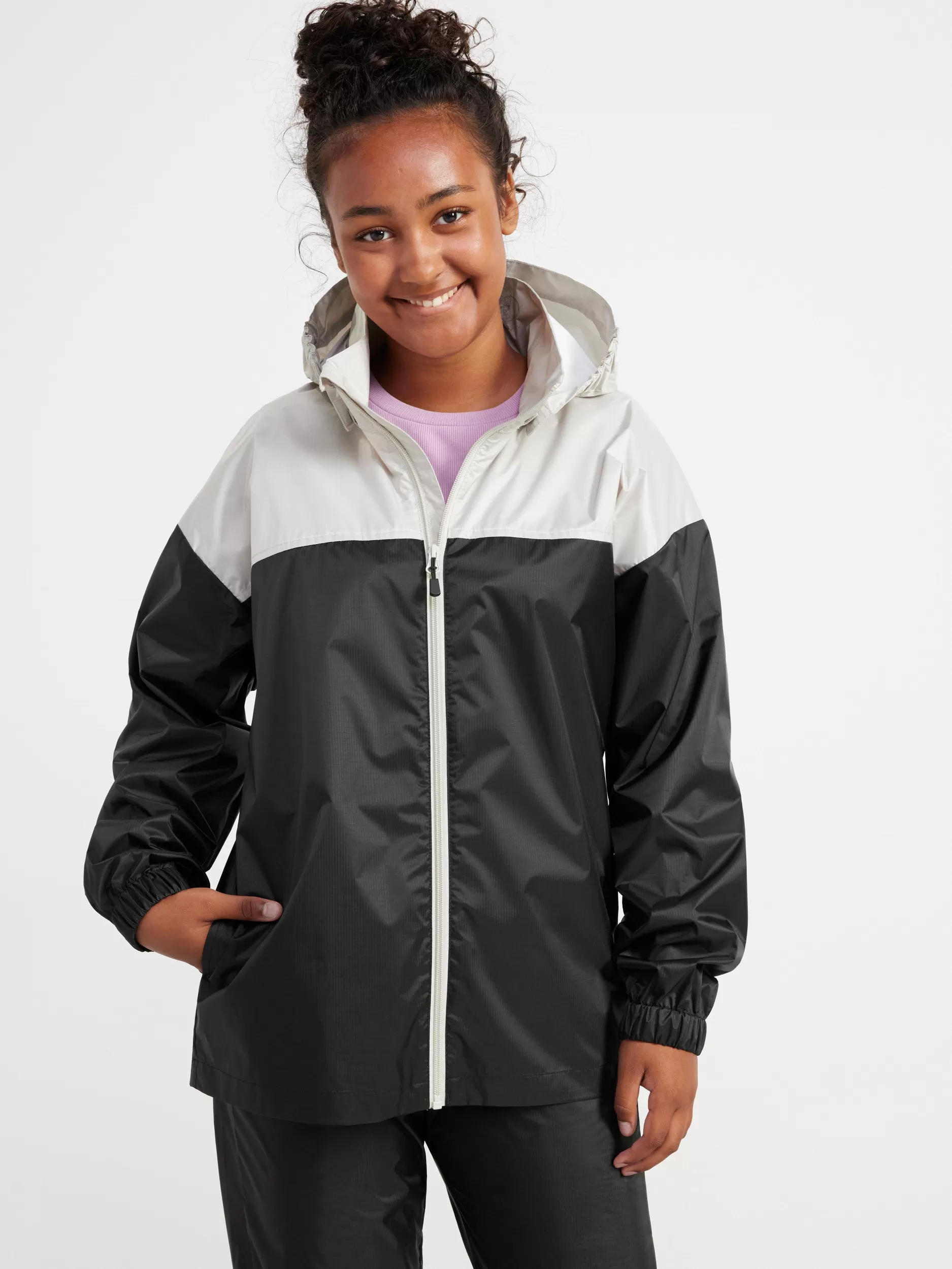 Lindex Alt Regntoy<Lett, Vanntett Jakke Black