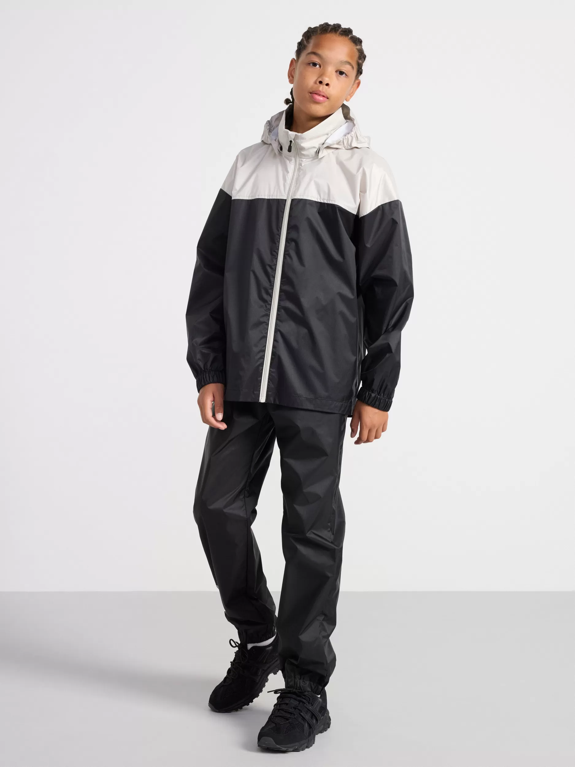 Lindex Alt Regntoy<Lett, Vanntett Skallbukse Black