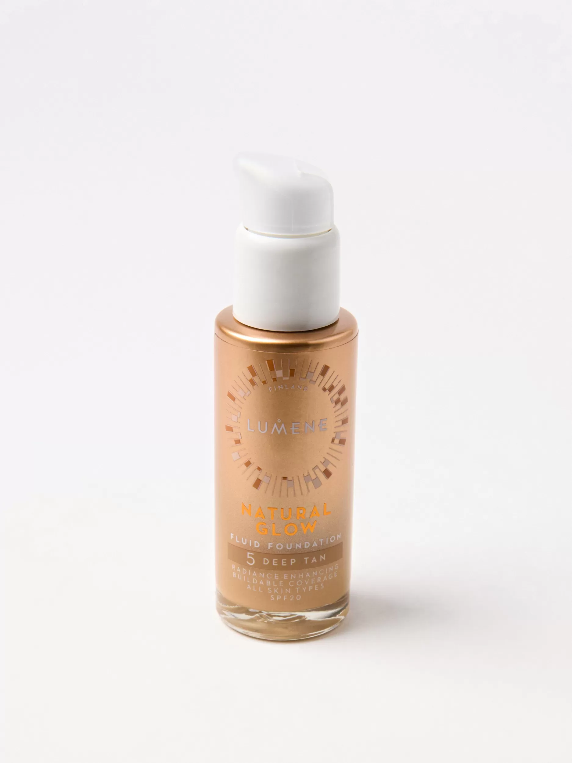 Lindex Foundation<Lumene Natural Glow Foundation 5 Deep Tan