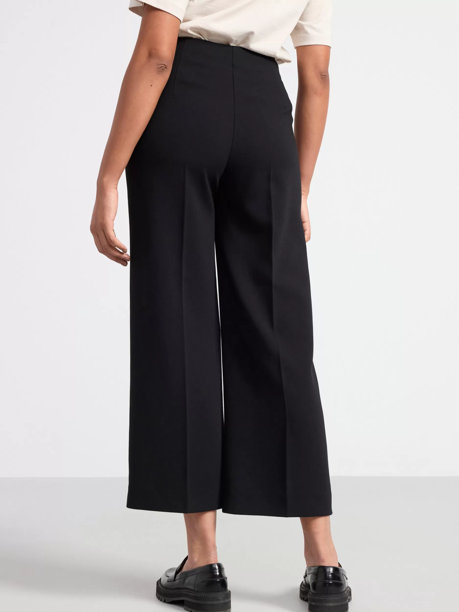 Lindex Bukser<Lykke Bukser Med Hoy Midje Beskarne Black