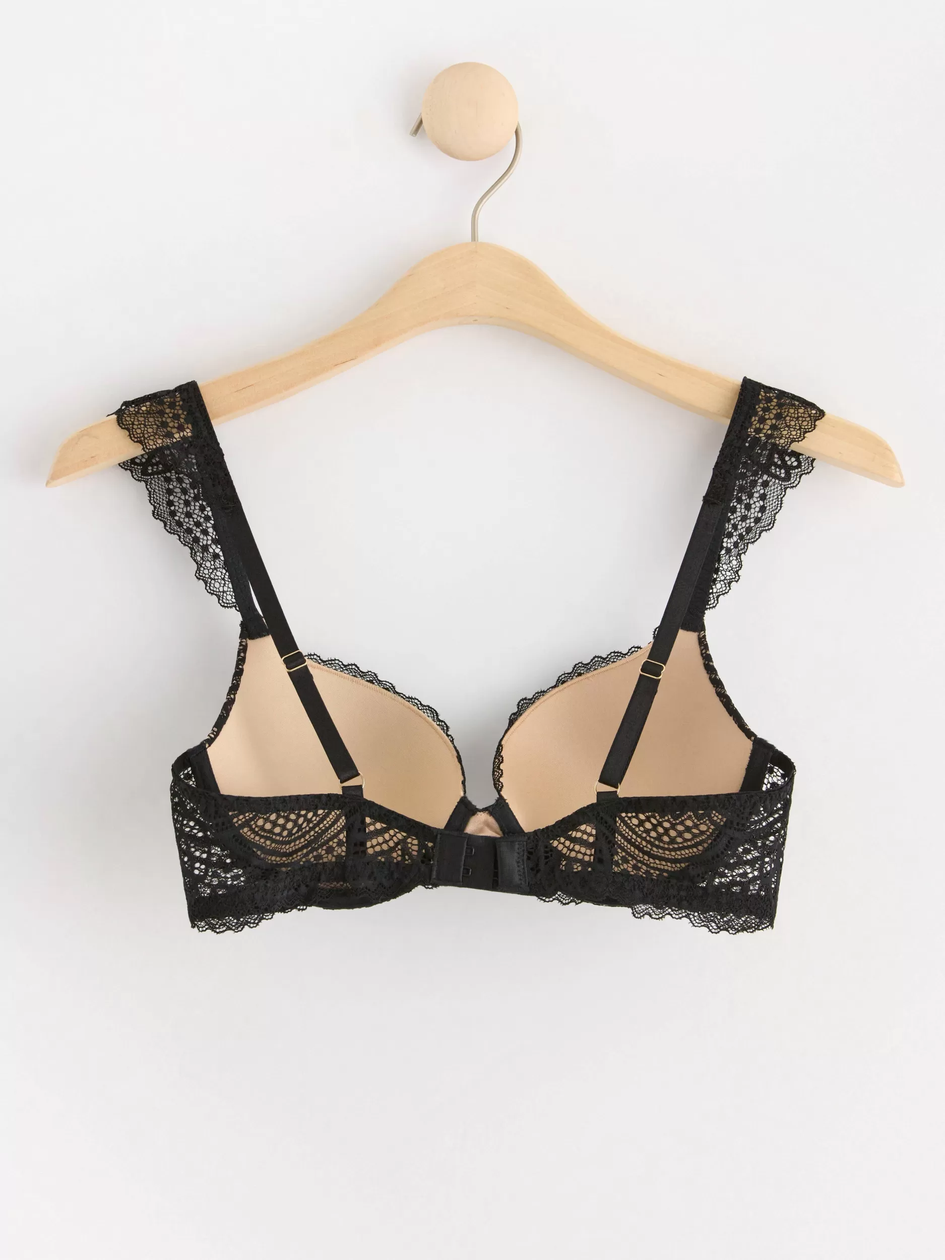 Lindex Bh<Malva Push Up-Bh I Blonde Black