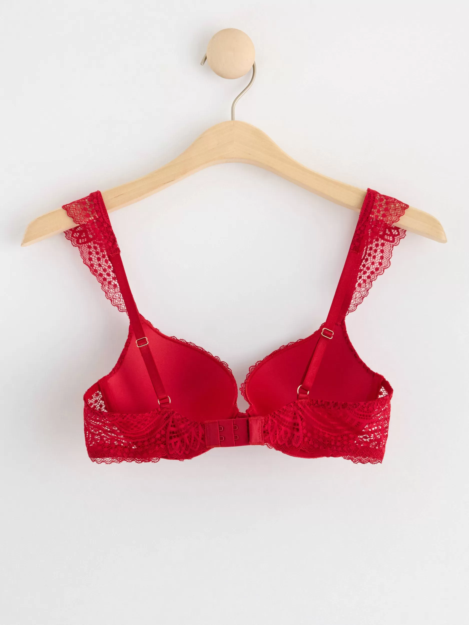 Lindex Bh<Malva Push Up-Bh I Blonde Red
