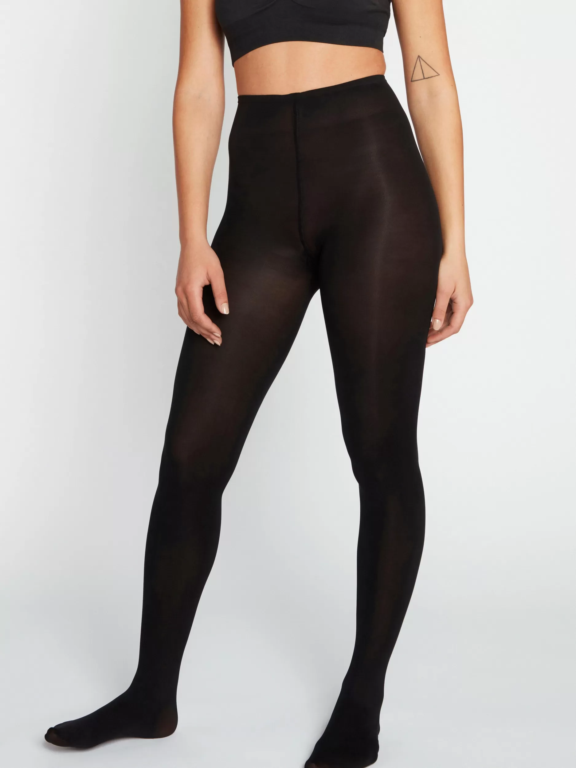 Lindex Strømpebukser Og Leggings<Matt Strompebukse Med Komfortabelt Liv, 80 Denier Black