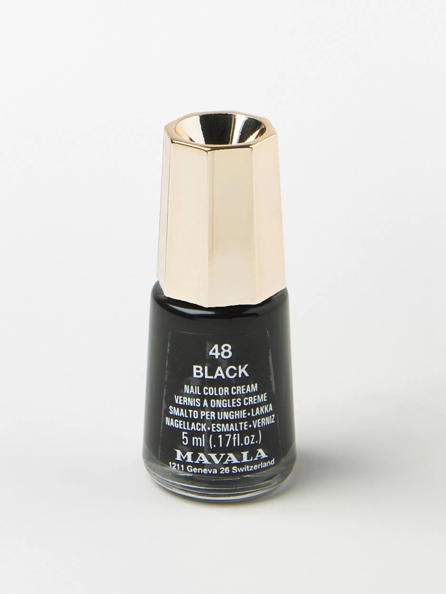 Lindex Neglelakk<Mavala Minilack 48 Black
