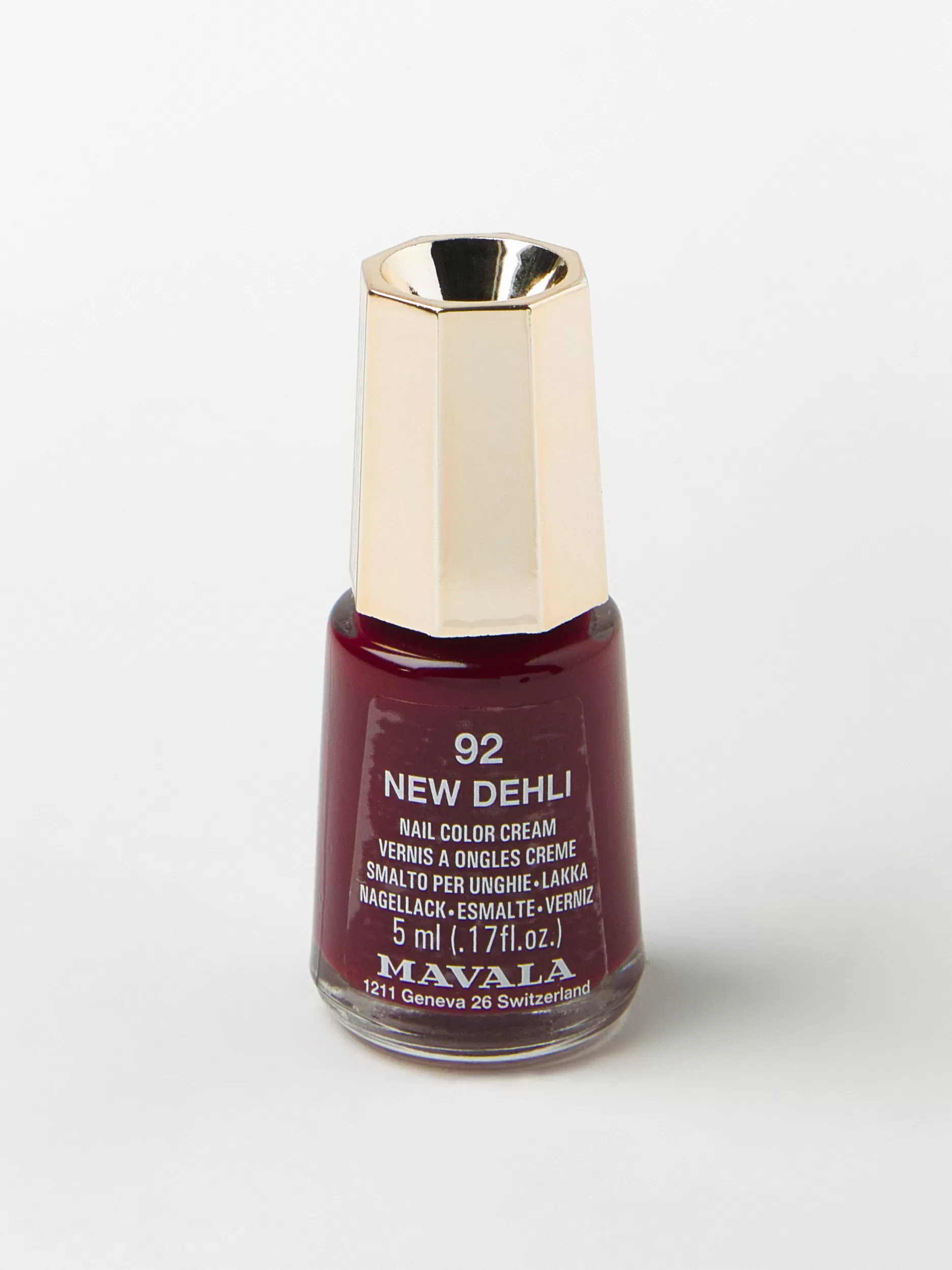 Lindex Neglelakk<Mavala Minilack 92 New Dehli