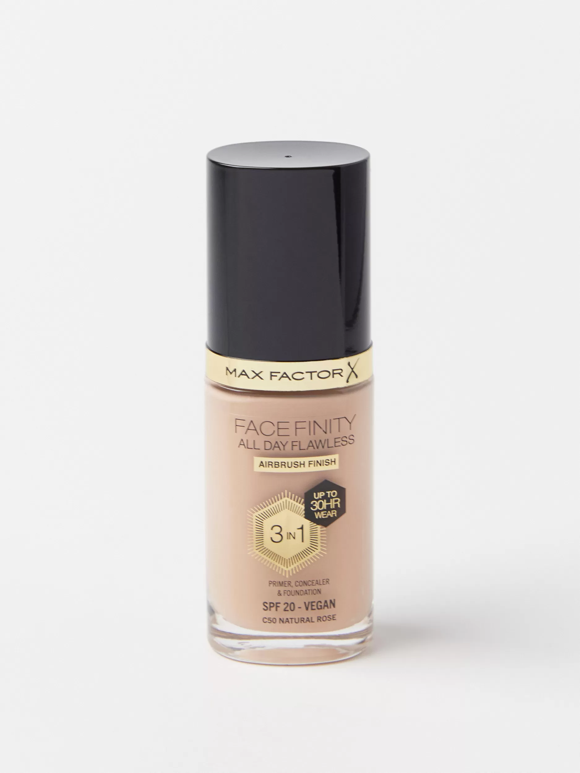 Lindex Foundation<Max Factor All Day Flawless Foundation 50 Natural Rose