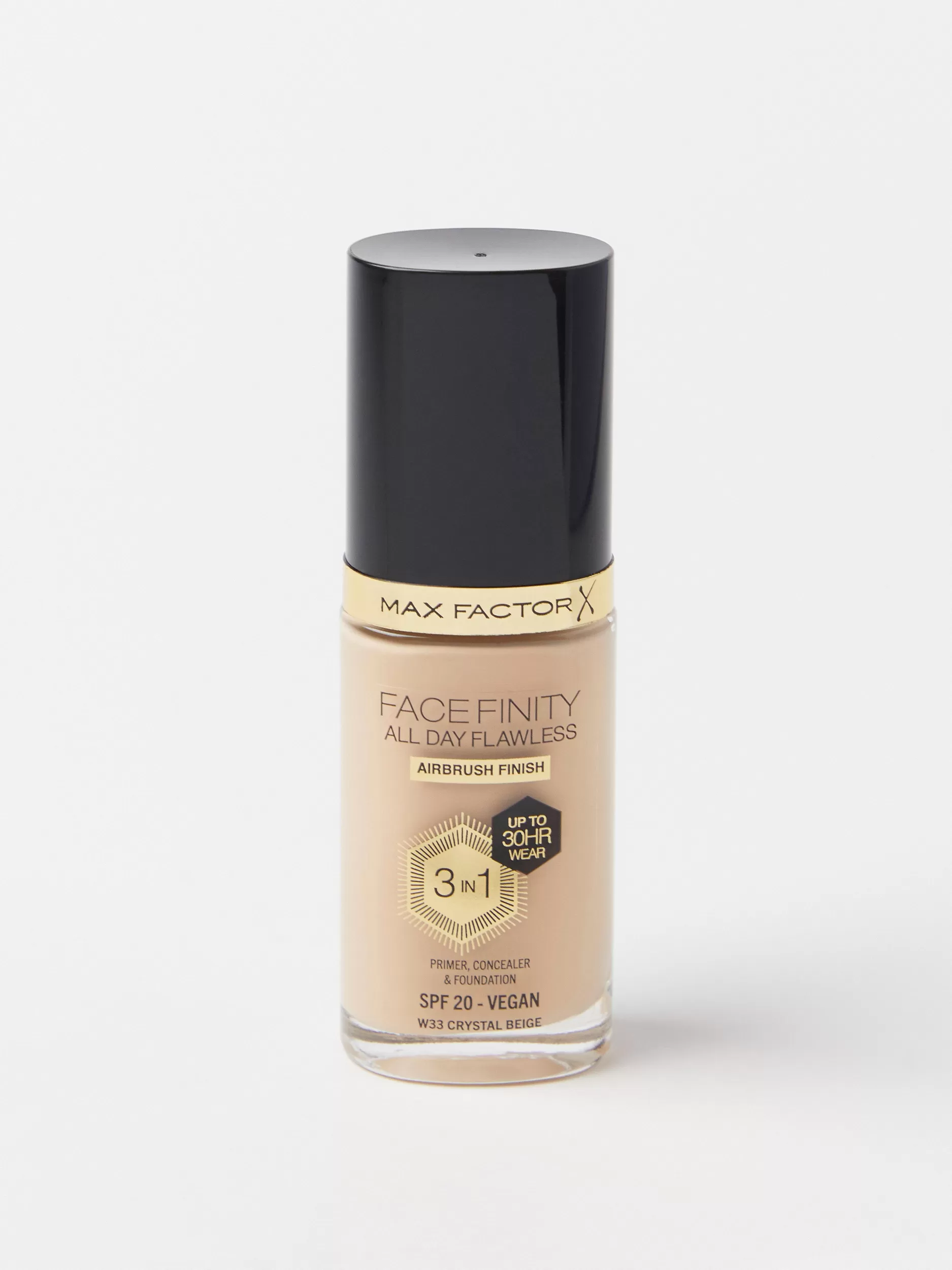 Lindex Foundation<Max Factor All Day Flawless Foundation 33 Crystal Beige