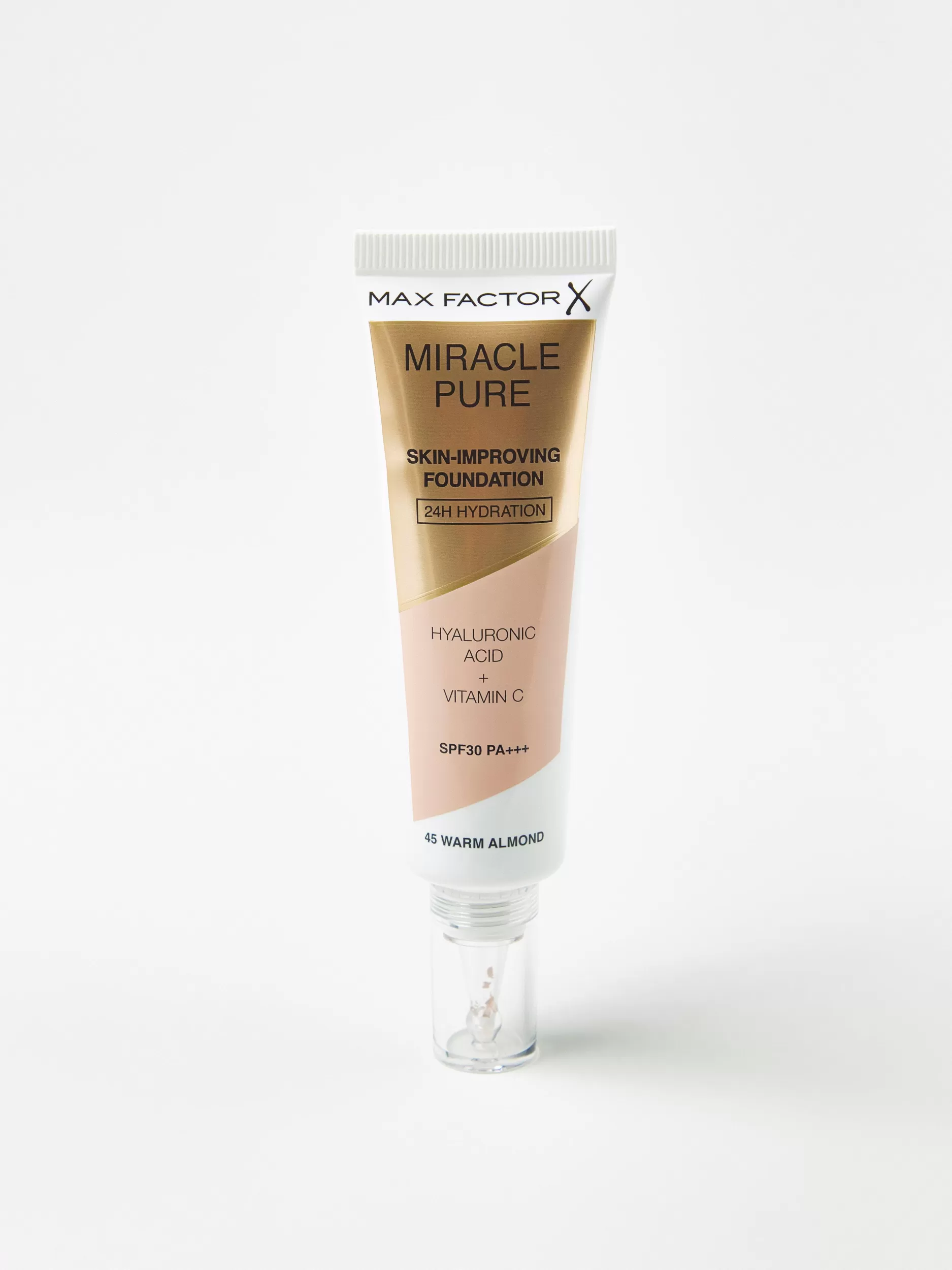 Lindex Foundation<Max Factor Miracle Pure Foundation 45 Warm Almond