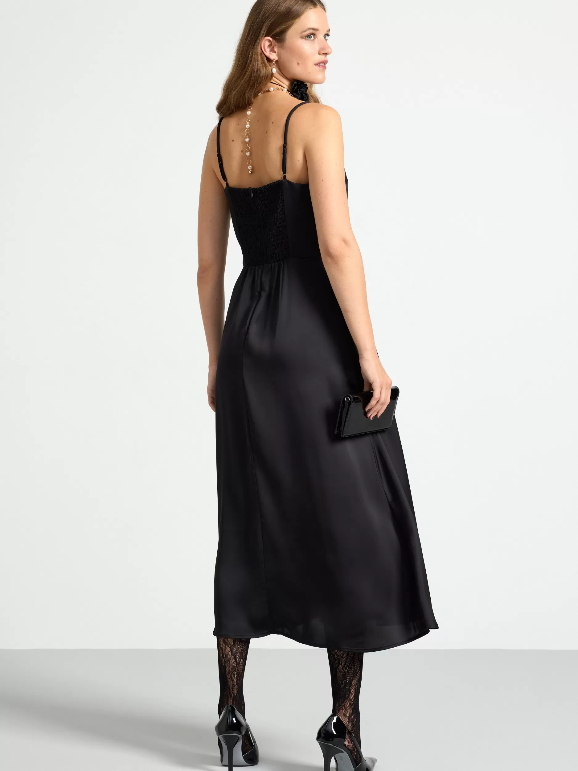 Lindex Kjoler<Maxikjole I Sateng Black