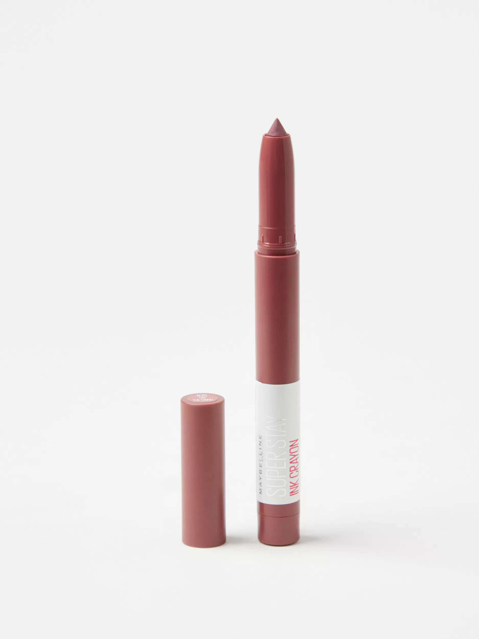 Lindex Leppestift<Maybelline Superstay Ink Crayon 105 On The Grind