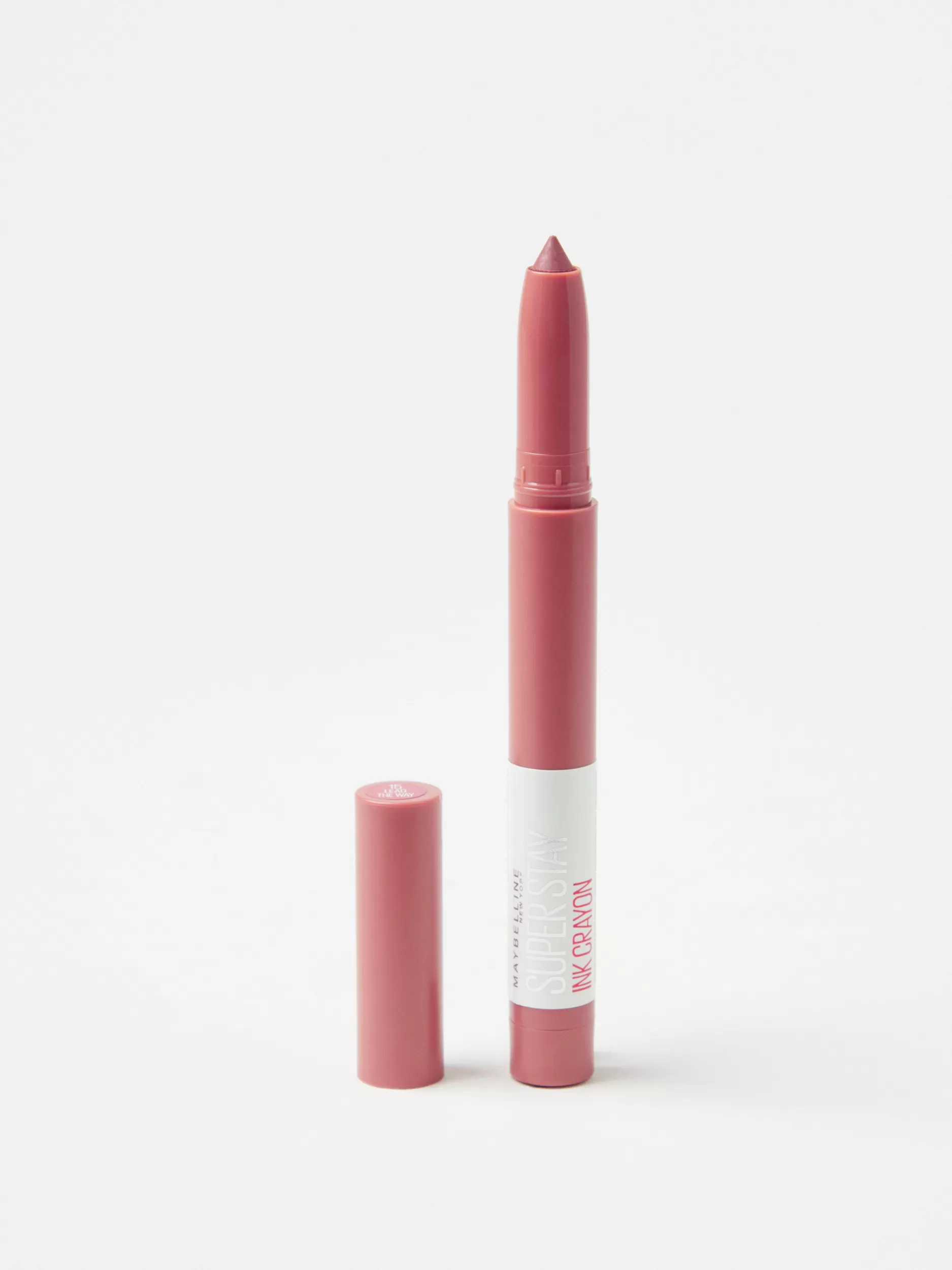 Lindex Leppestift<Maybelline Superstay Ink Crayon 15 Lead The Way