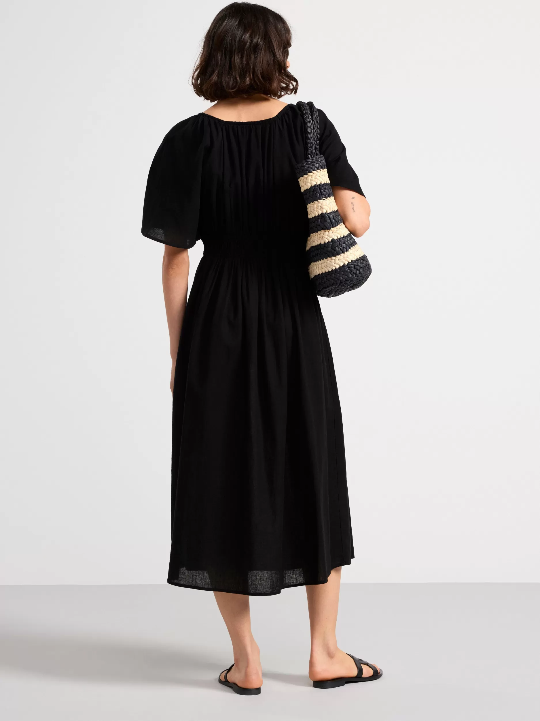 Lindex Kjoler<Midikjole Black