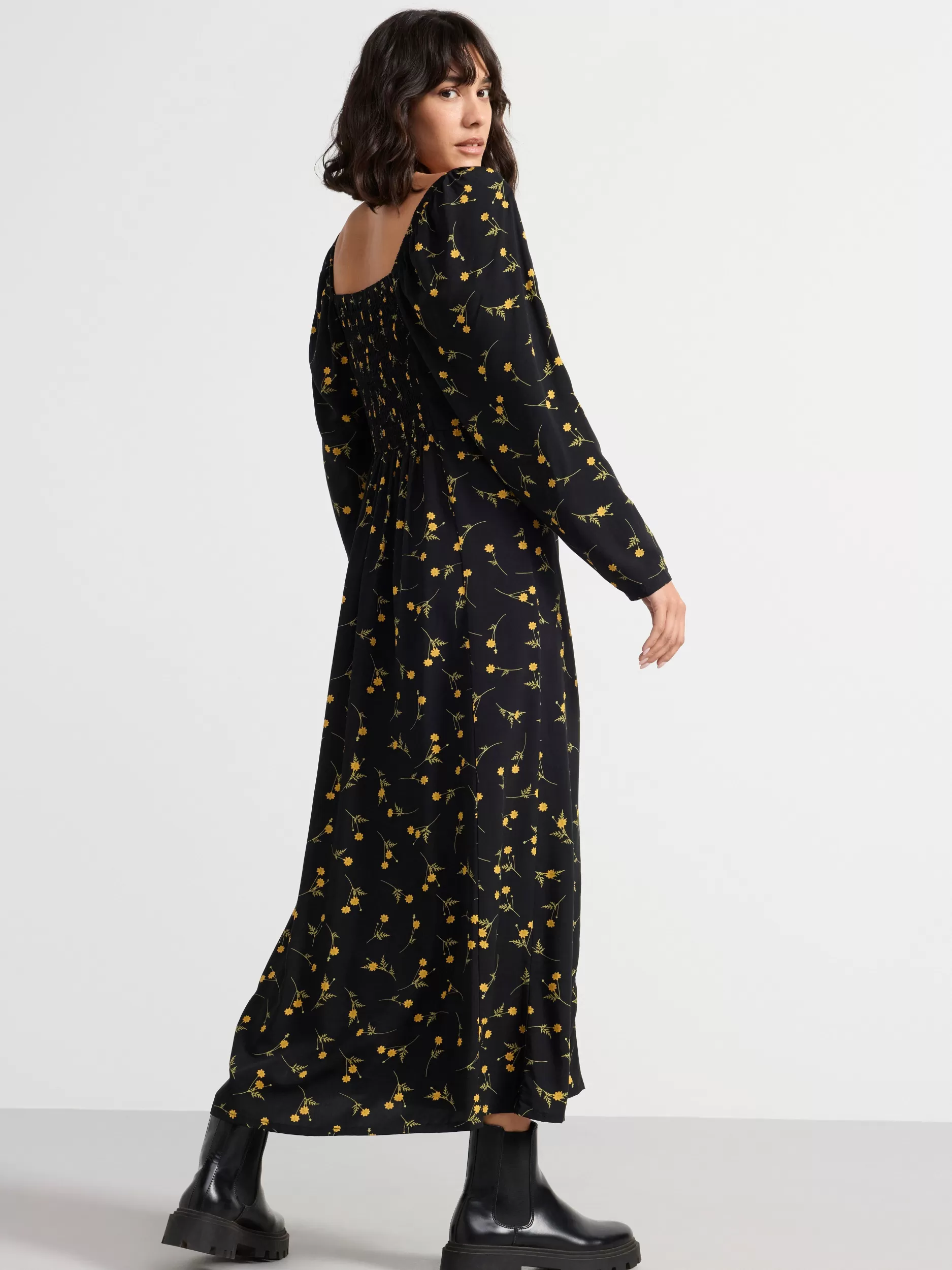 Lindex Kjoler<Midikjole Black
