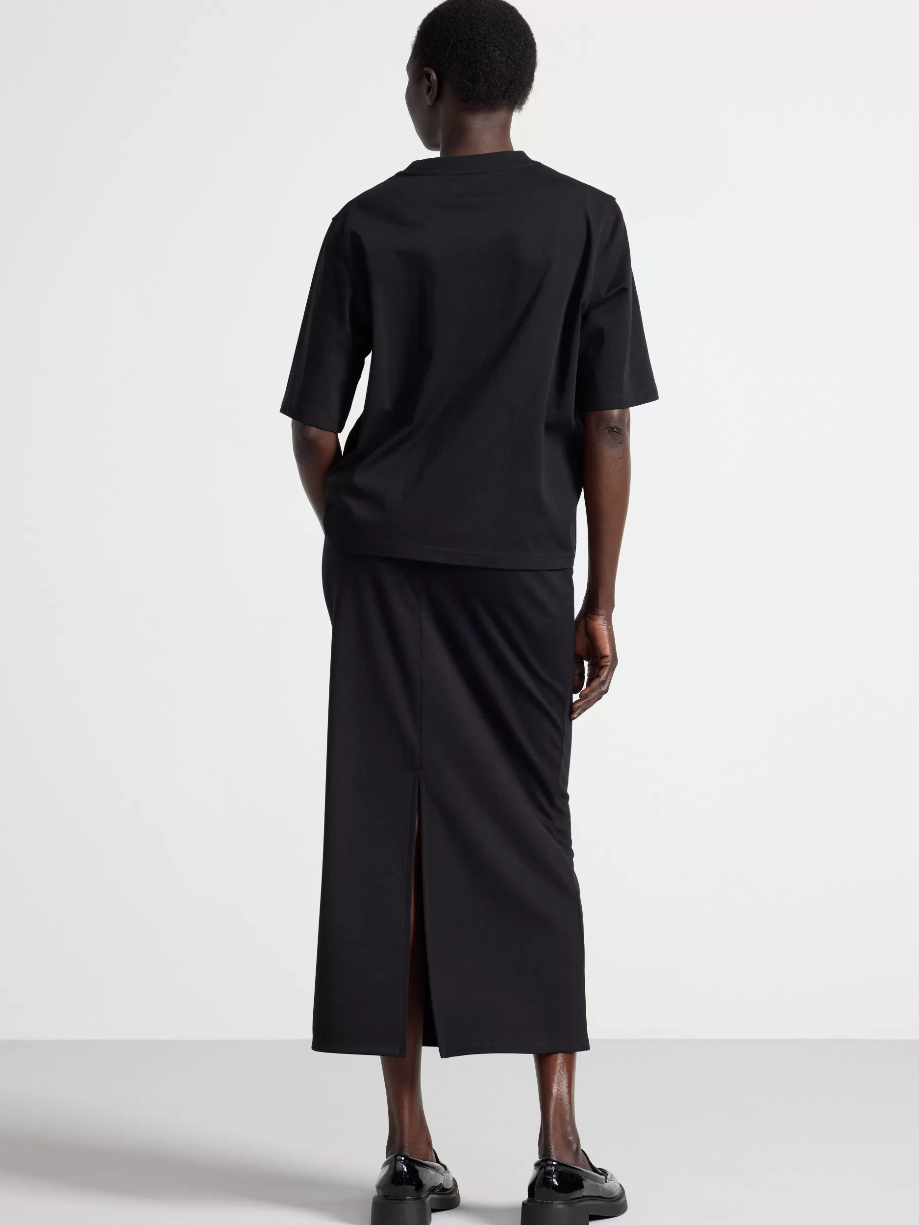 Lindex Skjørt<MidiSkjørt Black