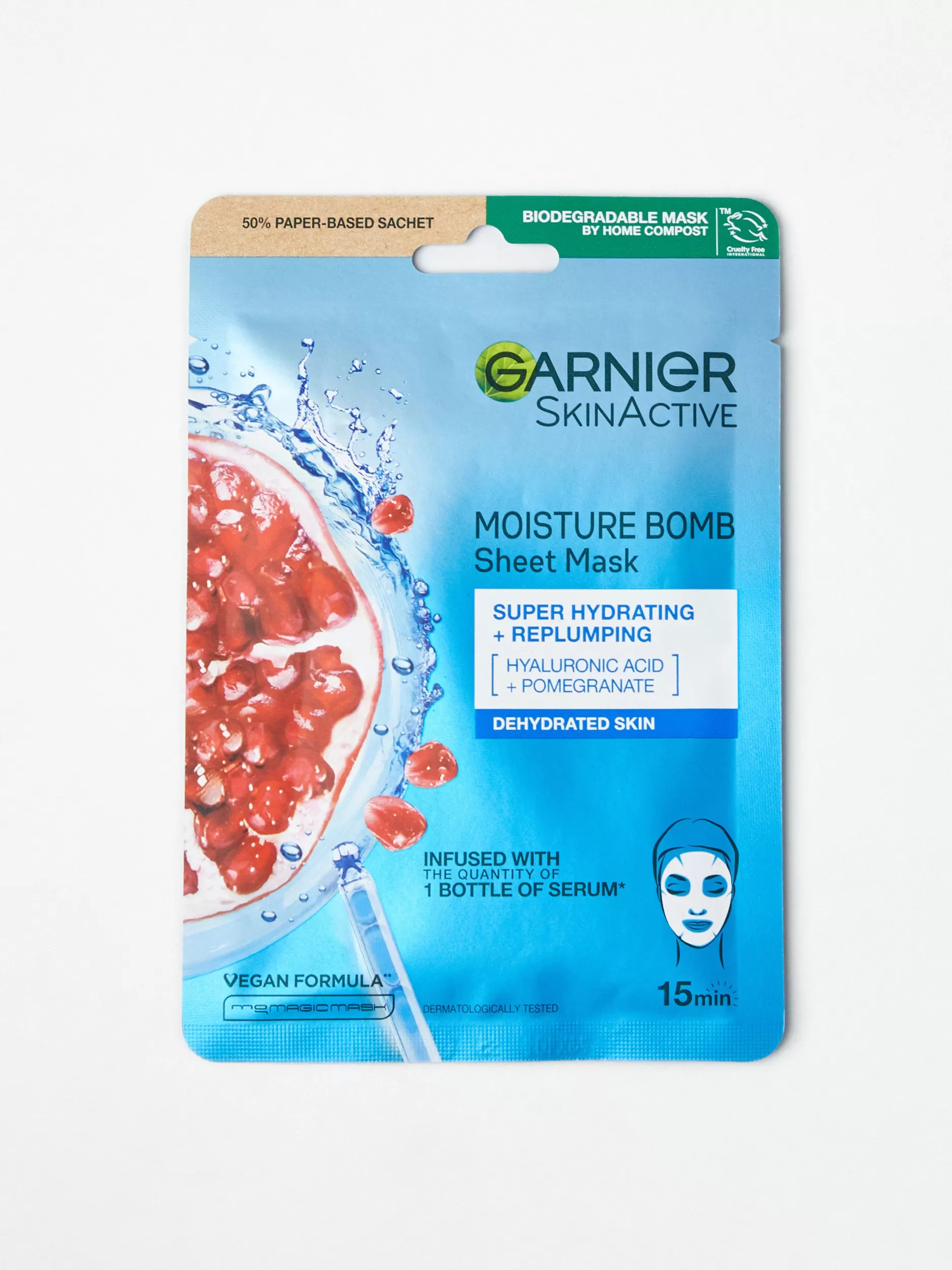 Lindex Masker<Moisture Bomb Super-Hydrating And Energizing Sheet Mask No Colour