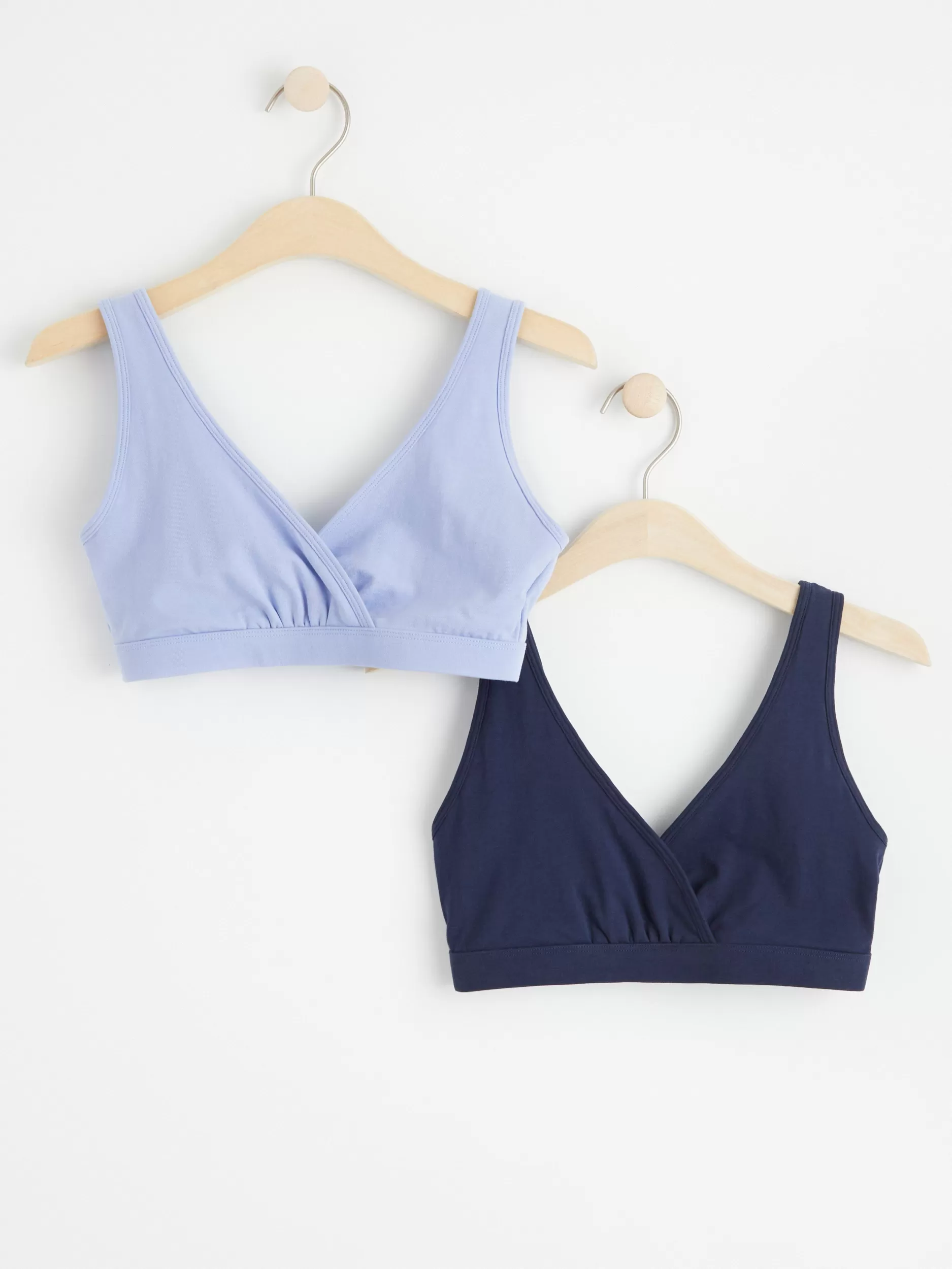 Lindex Mammaundertøy<Mom 2-Pakning Med Myke Ammeoverdeler Light Blue