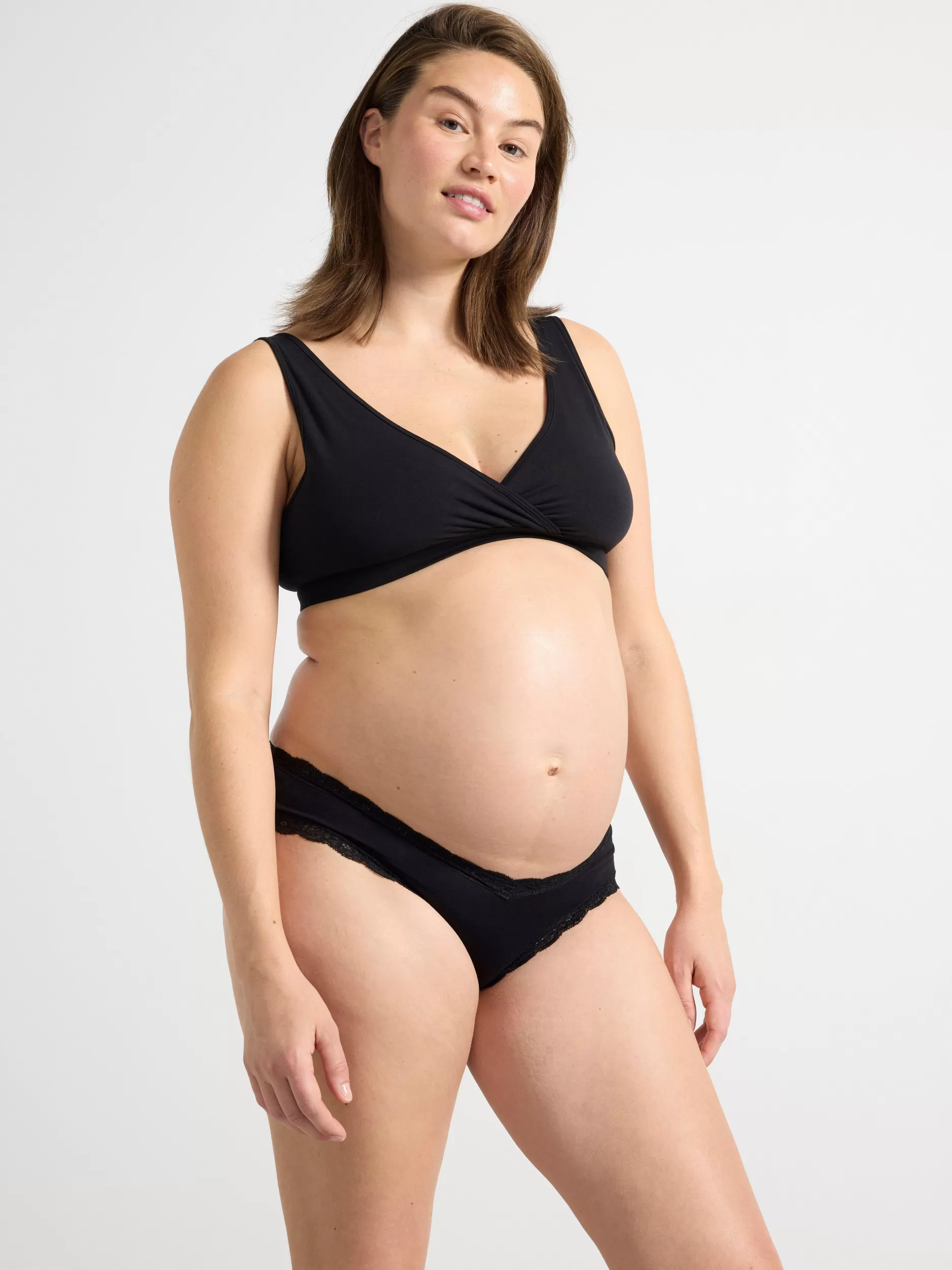 Lindex Mammaundertøy<Mom 3-Pakning Med Brasilianske Truser Med Lavt Liv Dusty Pink