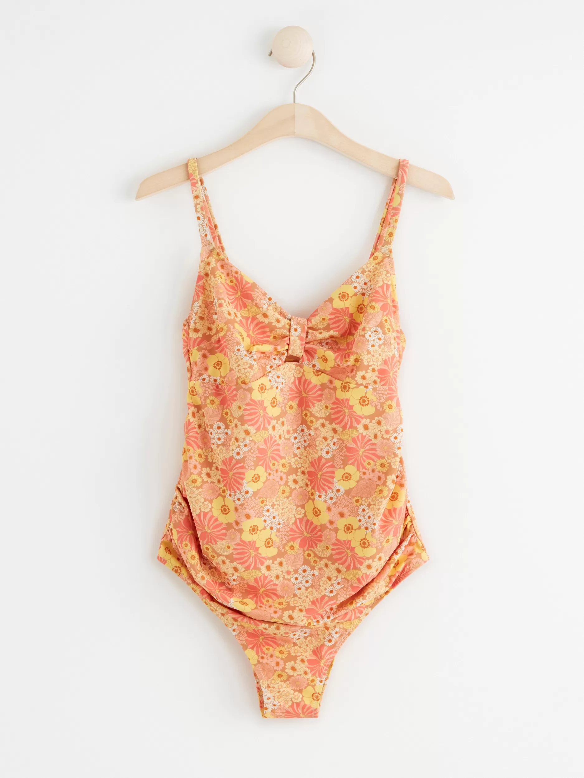 Lindex Mammaundertøy<Mom Blomstrete Badedrakt Beige