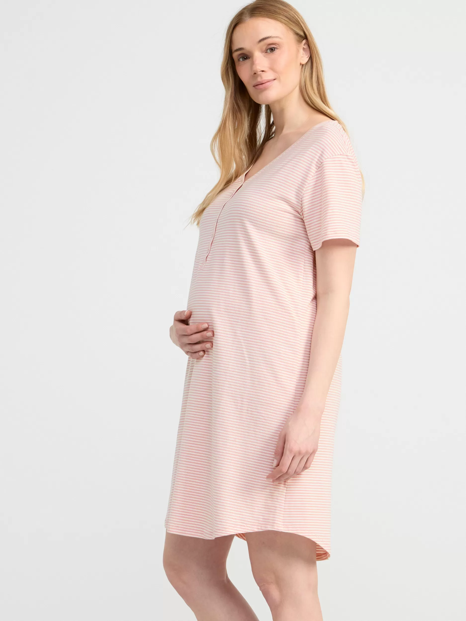 Lindex Nattøy<Mom Nattkjole Dusty Pink