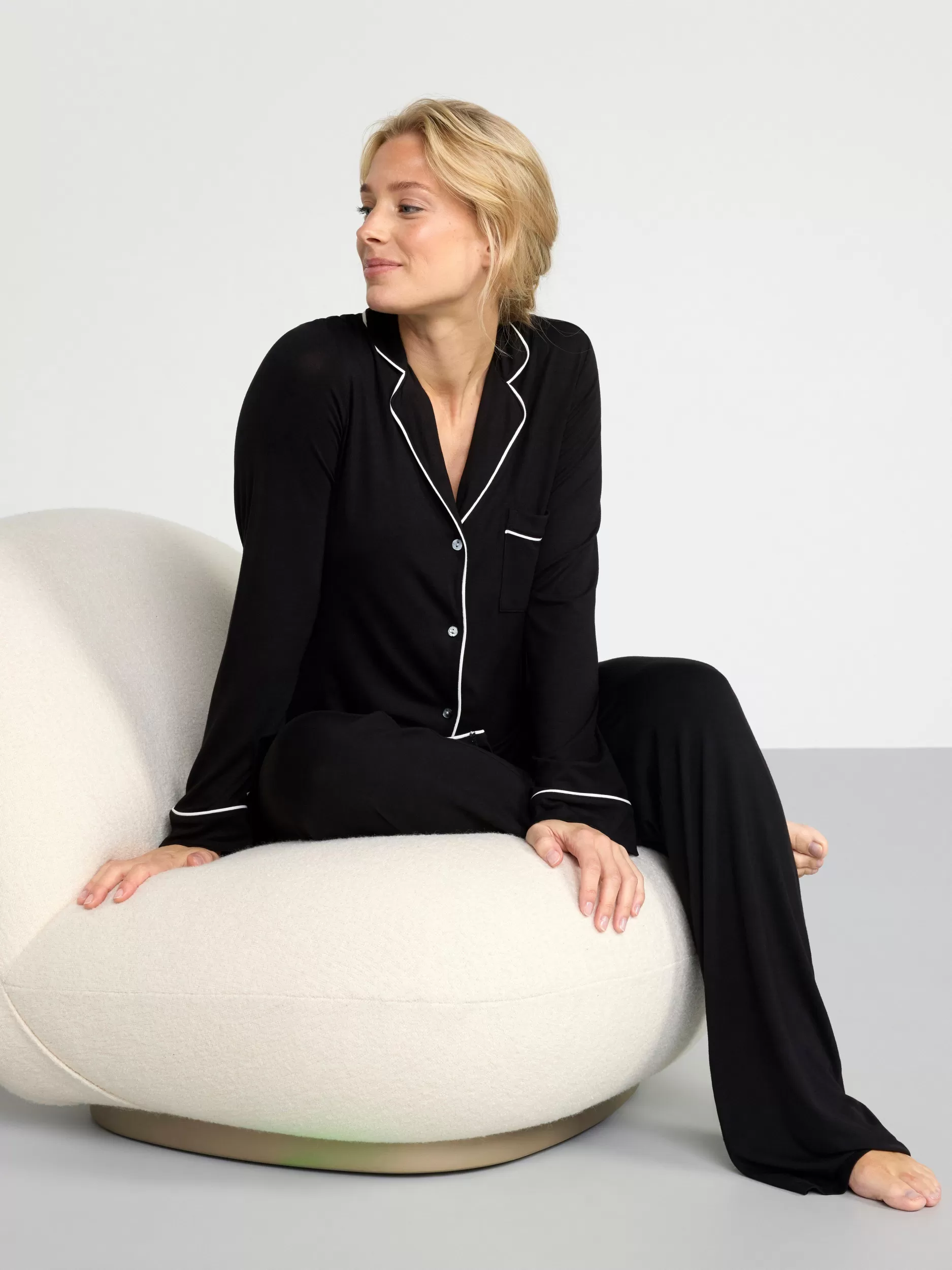 Lindex Nattøy<Mom Pyjamassett Black