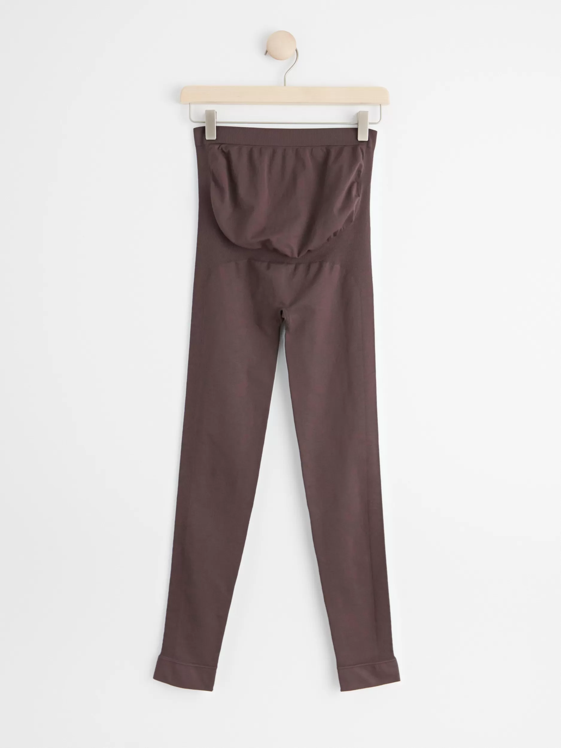 Lindex Mammaklær<Mom Somlos Sportsleggings Dark Dusty Brown