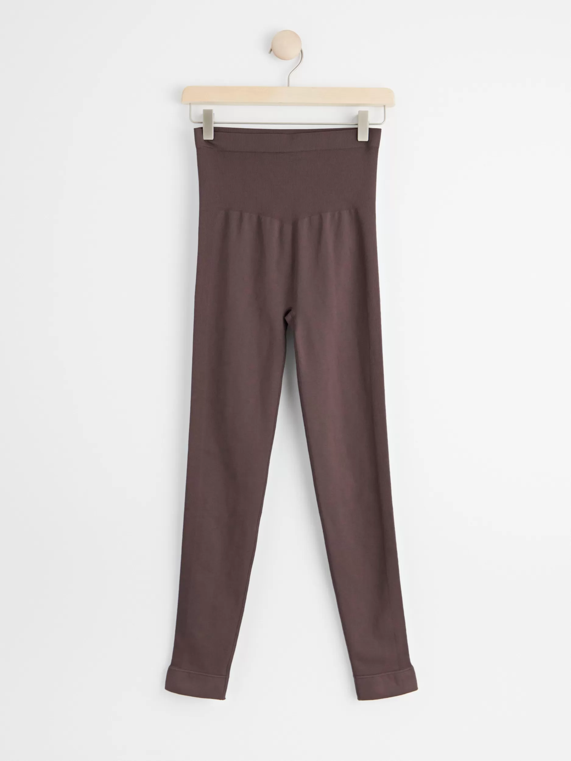 Lindex Mammaklær<Mom Somlos Sportsleggings Dark Dusty Brown