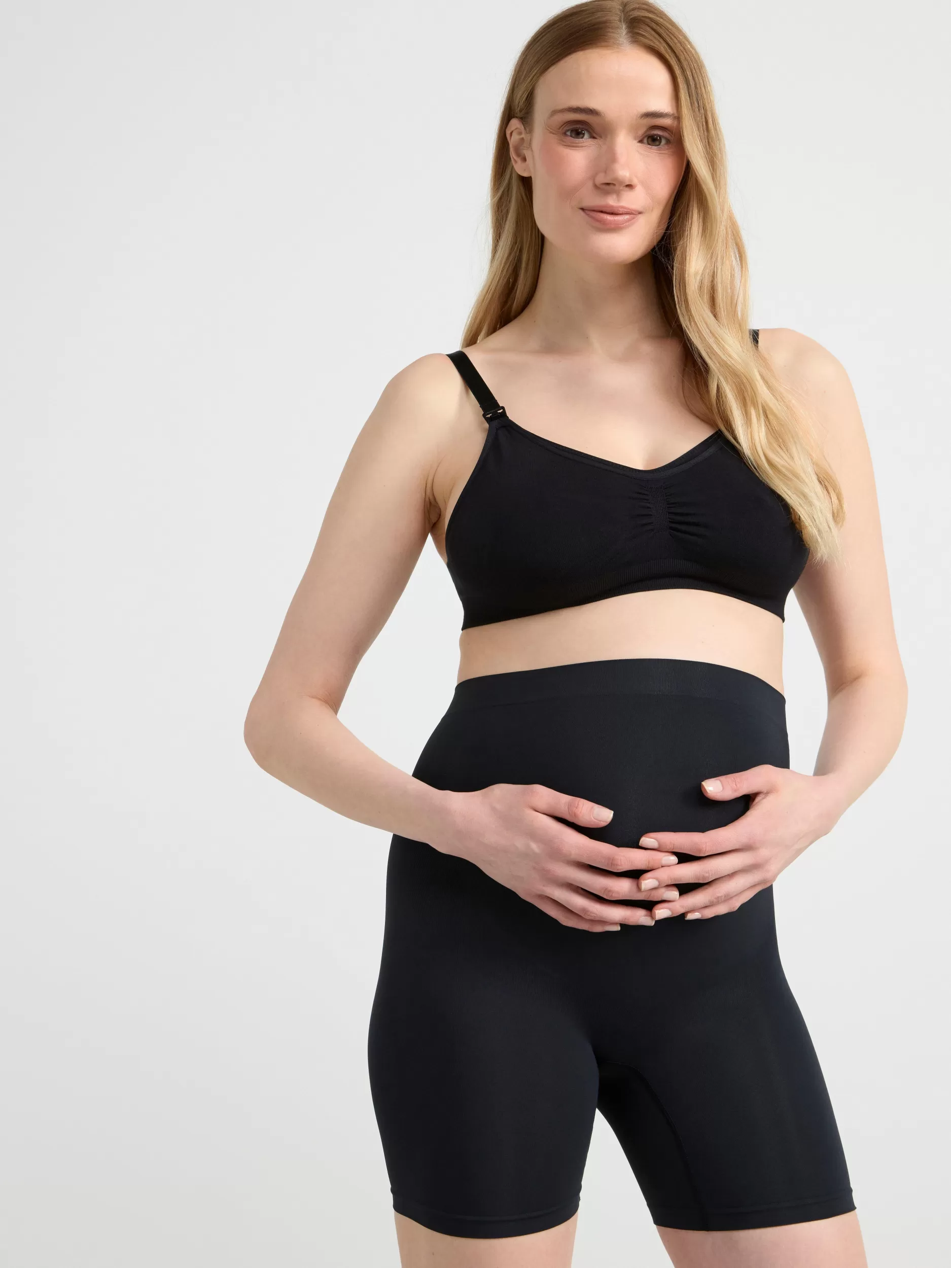 Lindex Mammaundertøy<Mom Somlose Sykkelshorts Black