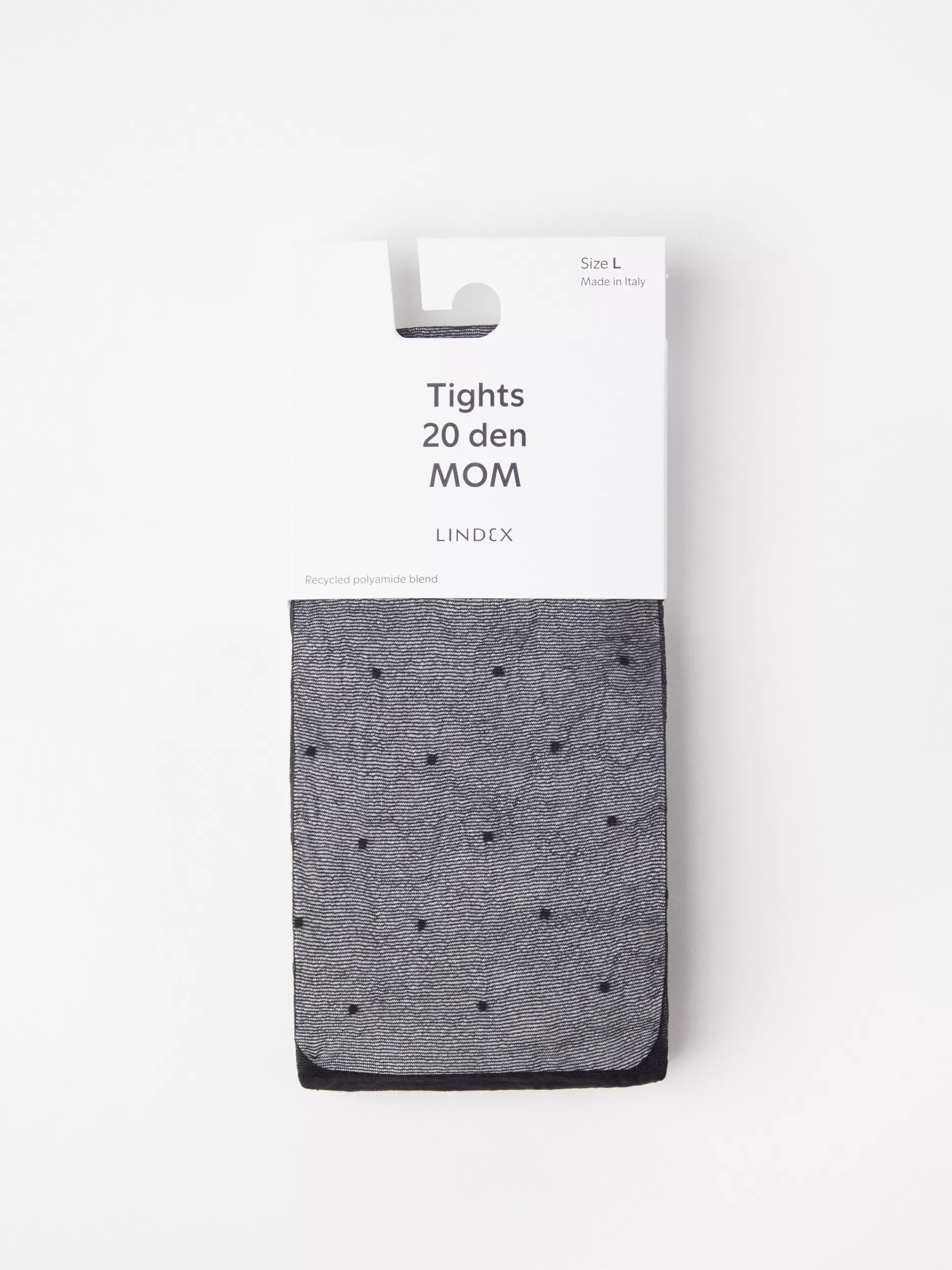 Lindex Strømpebukser Og Leggings<Mom Strømpebukser I 20 Denier Med Prikker Black