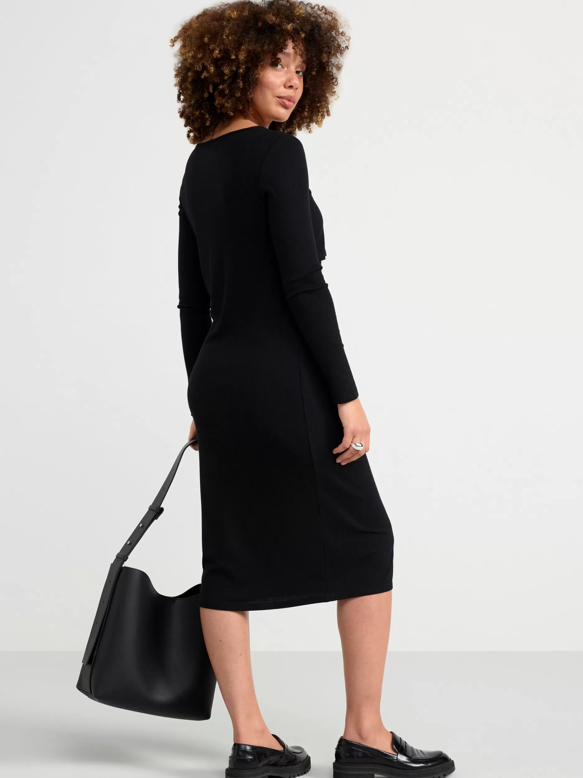 Lindex Mammaklær<Mom-Ammekjole I Jersey Black