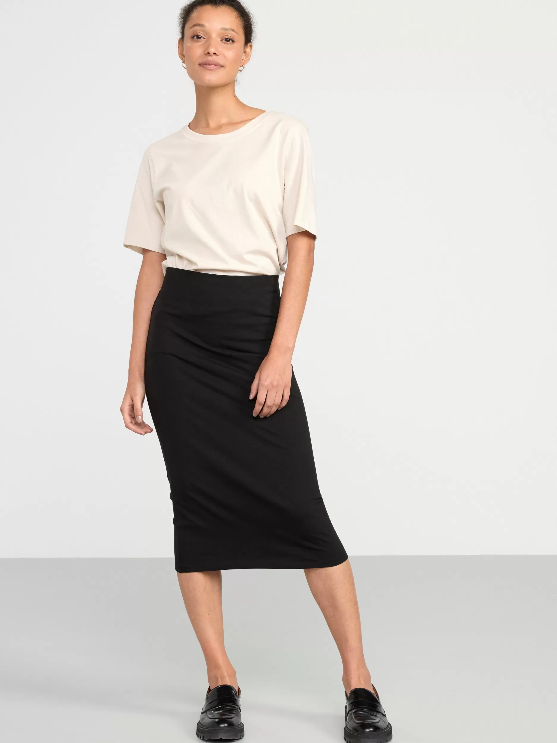 Lindex Skjørt<Mom-Skjørt Black