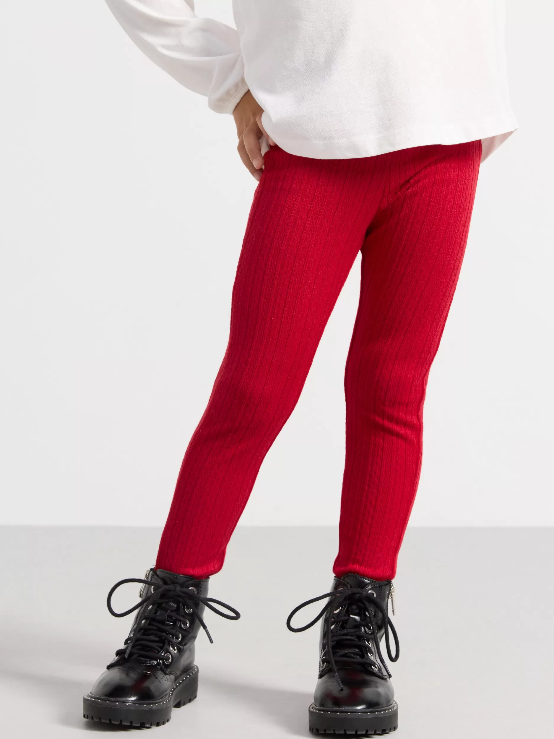 Lindex Bukser & Leggings<Monsterstrikket Leggings Dark Red