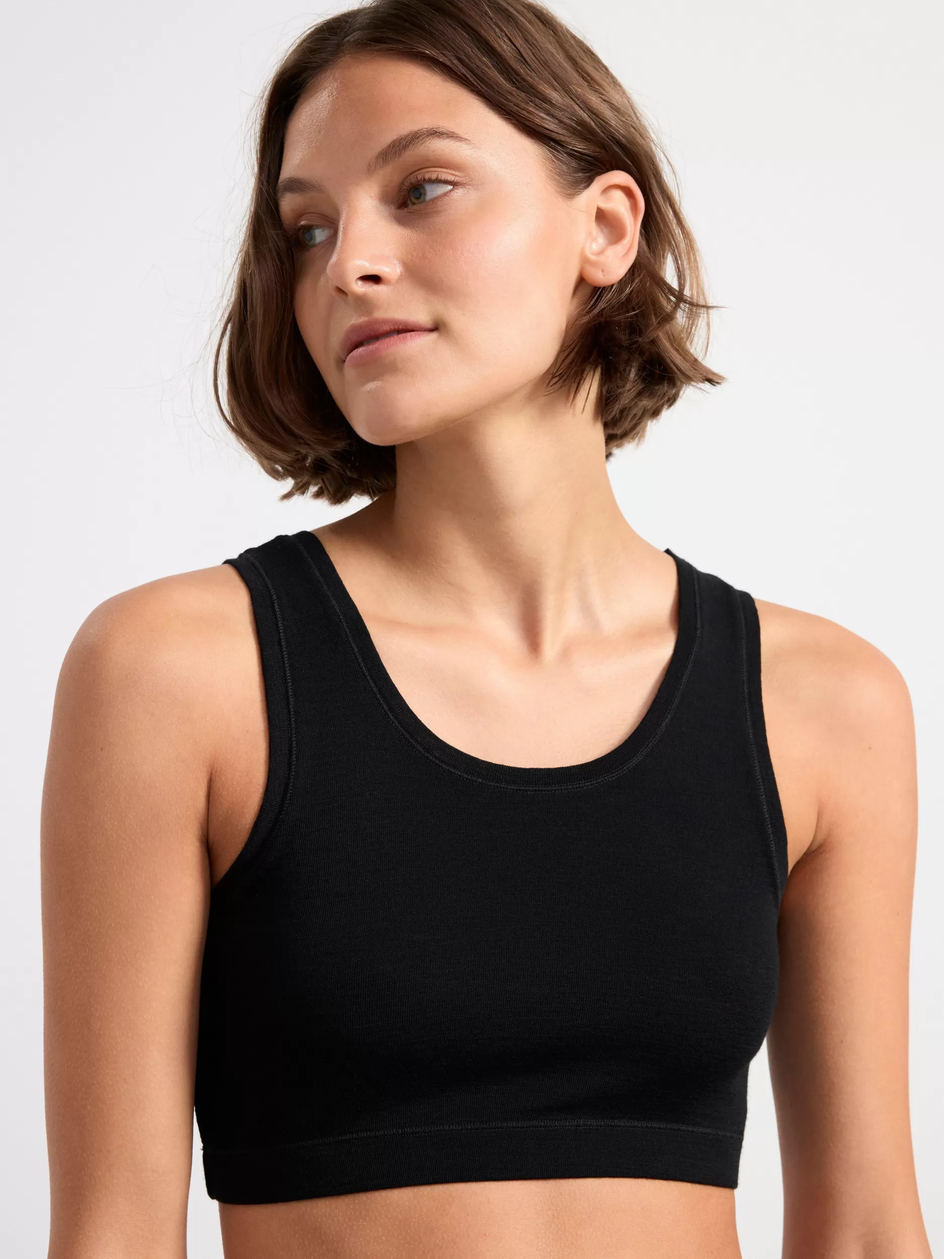 Lindex Ullundertøy<Myk Bh I Merinoull Black