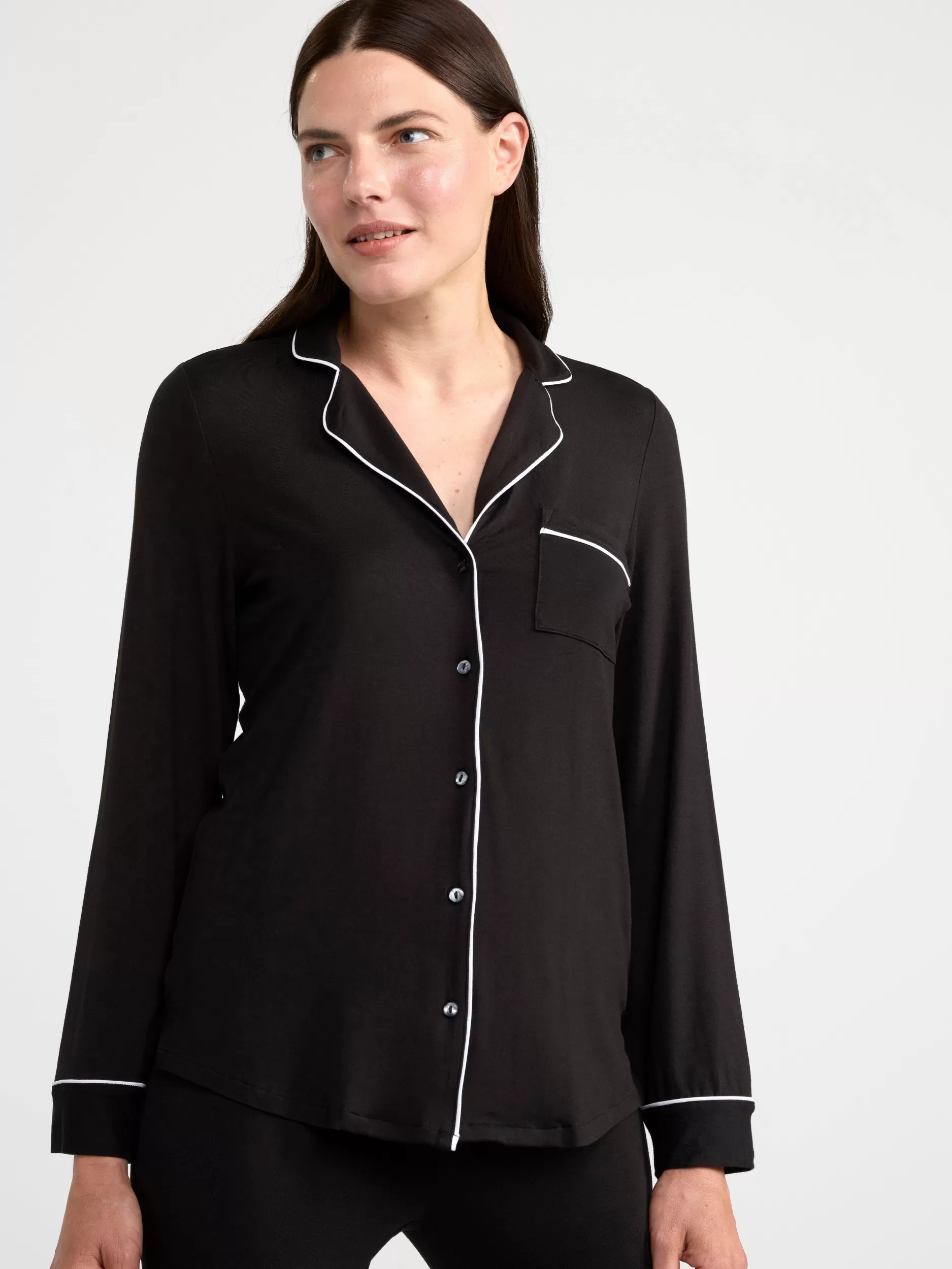 Lindex Nattøy<Myk Pyjamasbukse Black