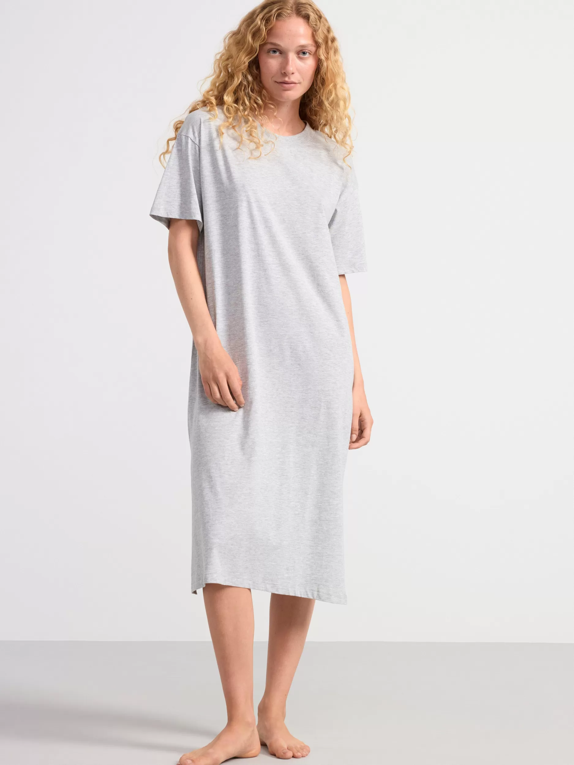 Lindex Nattøy<Nattkjole Light Grey Melange