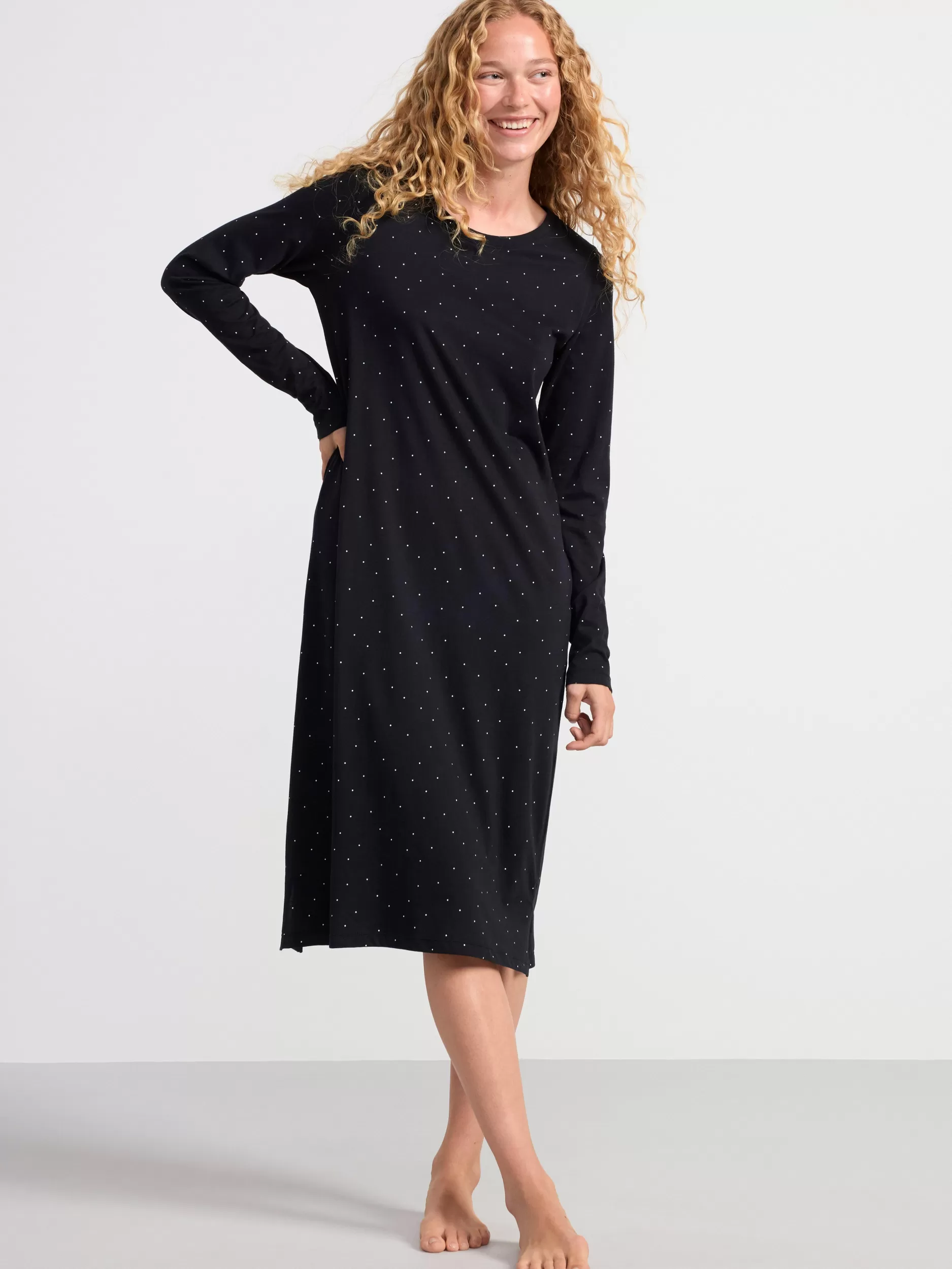 Lindex Nattøy<Nattkjole Black